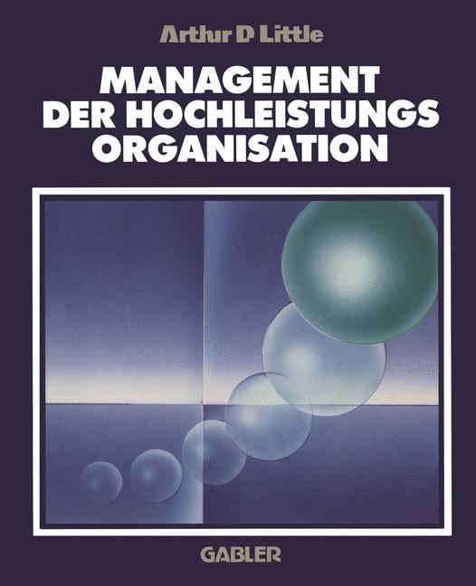 Vorderes Coverbild Management der Hochleistungsorganisation