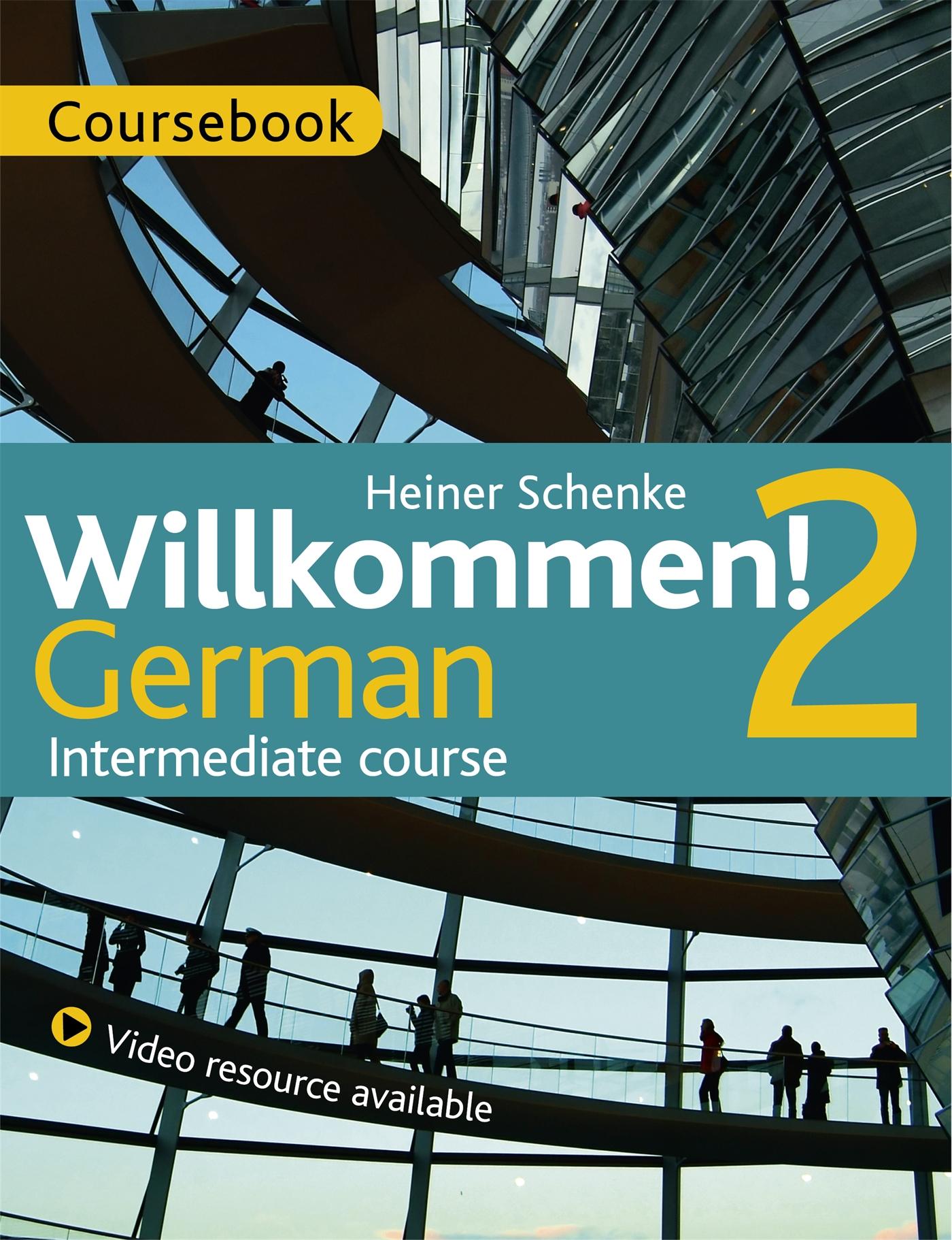 Vorderes Coverbild Willkommen! 2 German Intermediate course