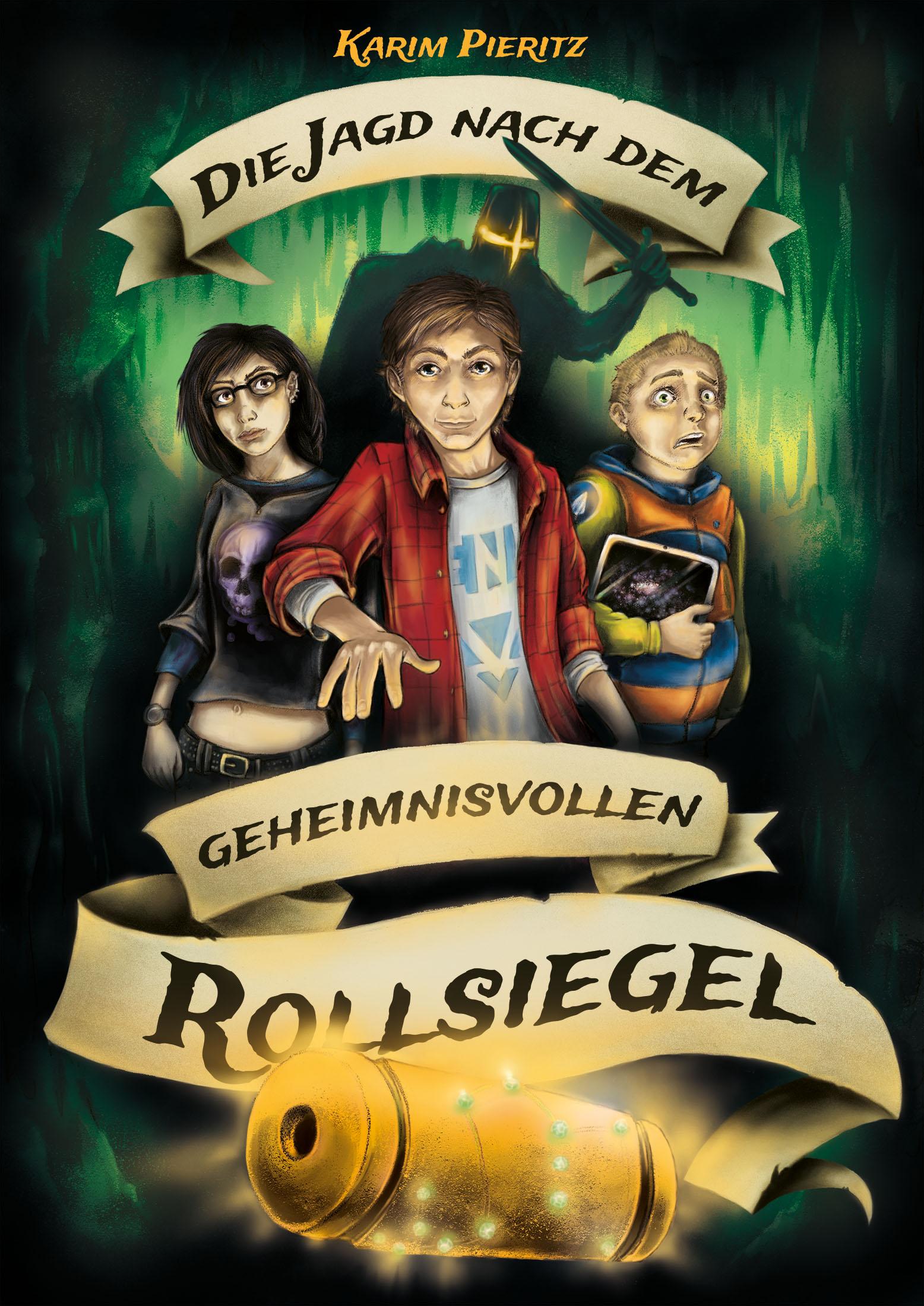 Vorderes Coverbild Die Jagd nach dem geheimnisvollen Rollsiegel - Jugendbuch ab 12 Jahre