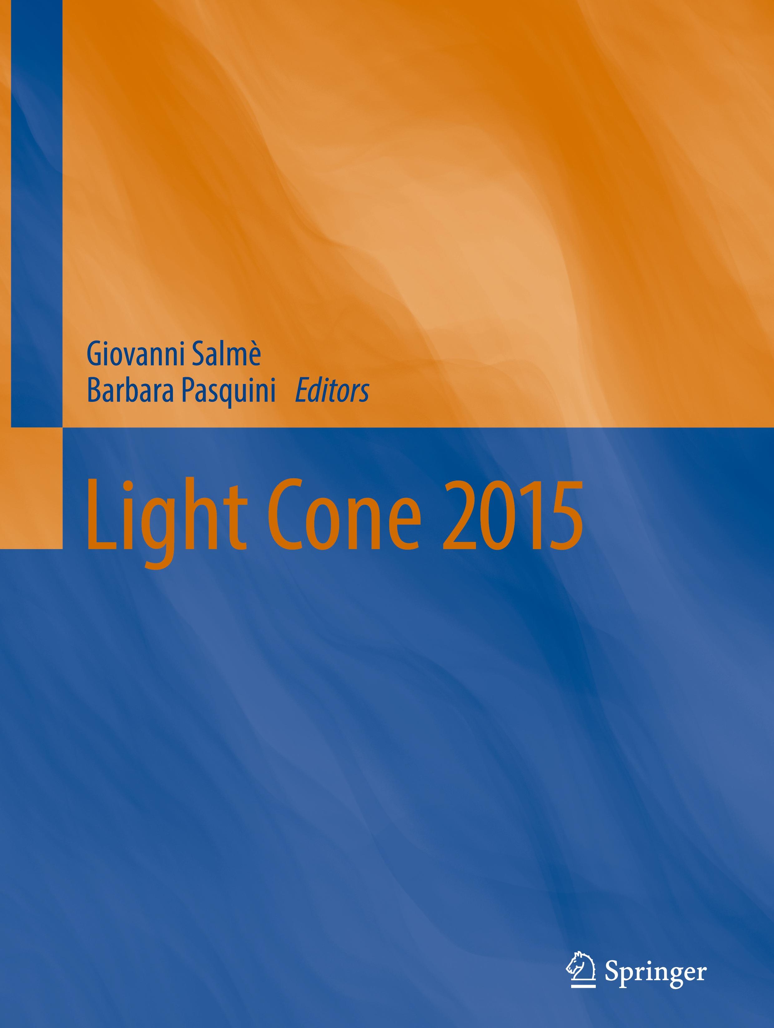 Vorderes Coverbild Light Cone 2015