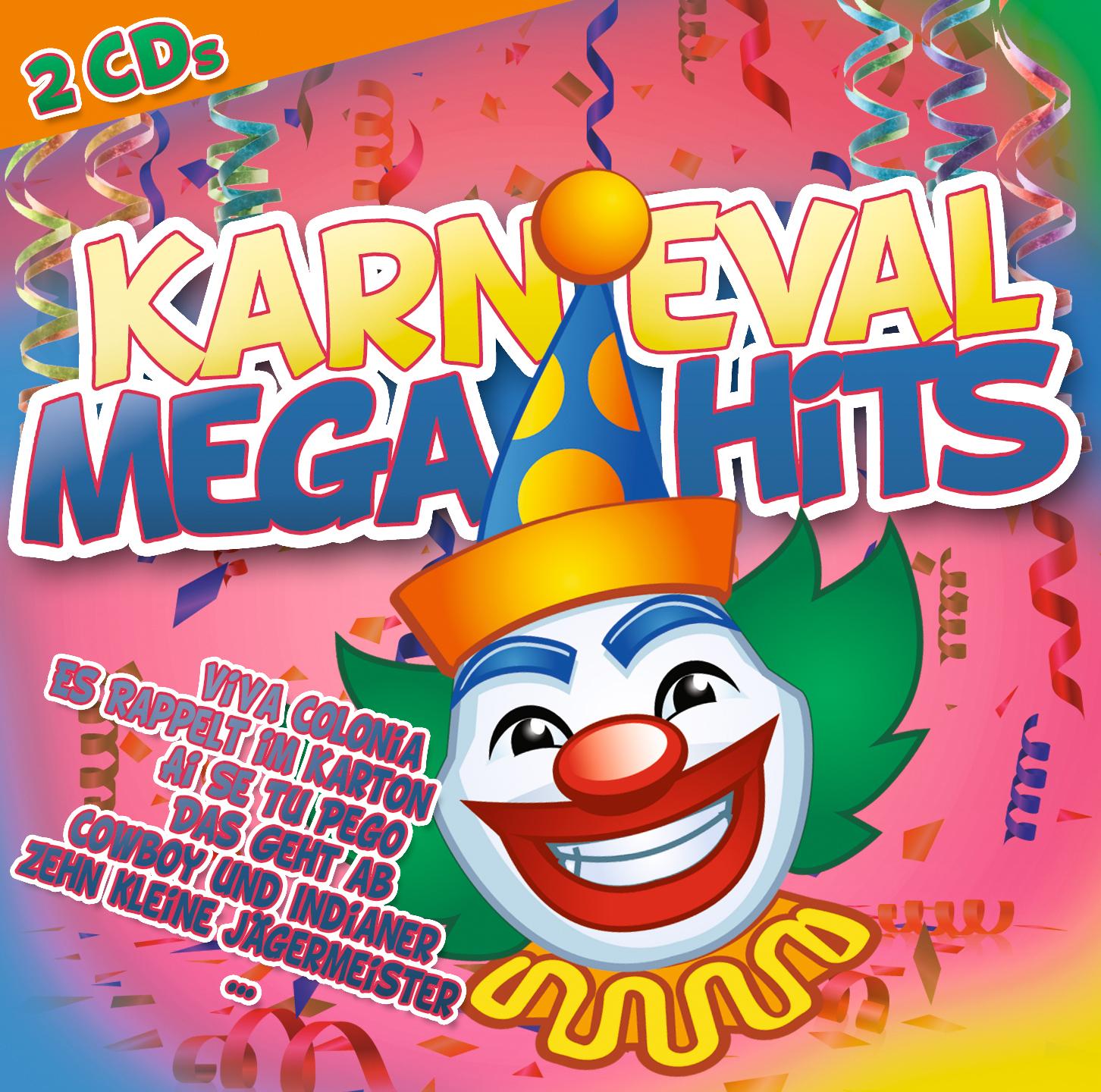 Vorderes Coverbild Die Gröáten Karneval Hits