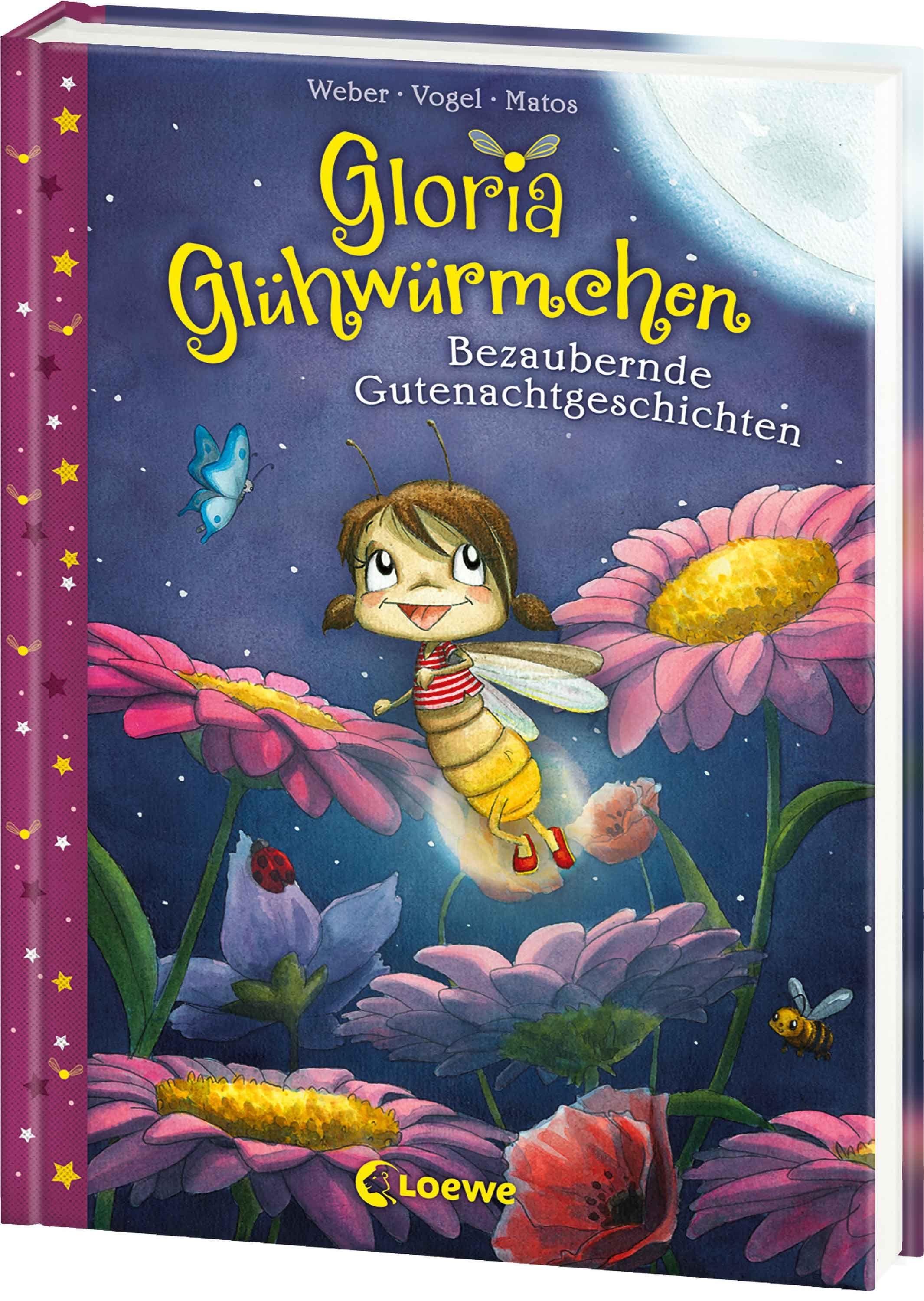 Vorderes Coverbild Gloria Glühwürmchen - Bezaubernde Gutenachtgeschichten