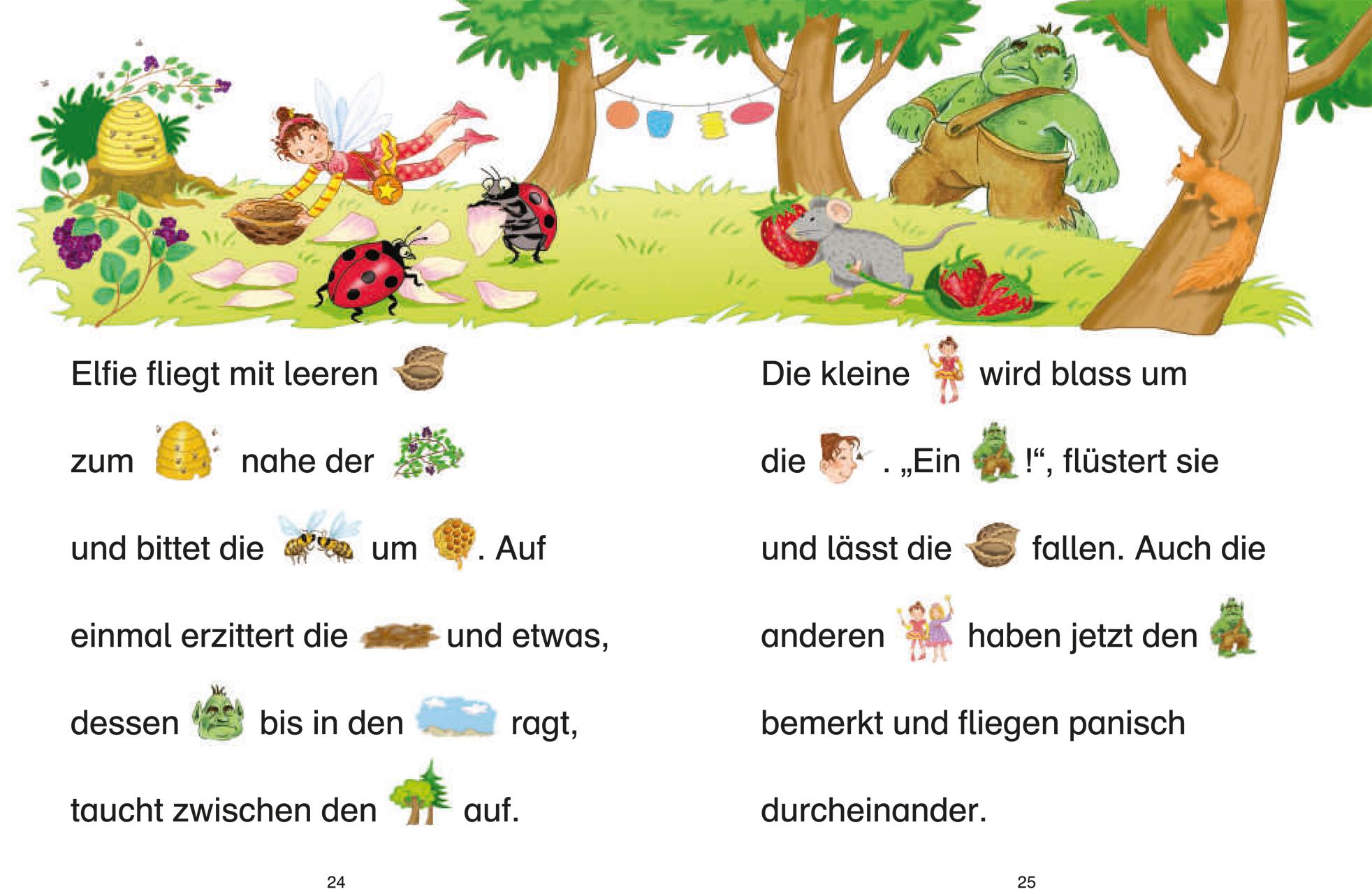 Beispielinhalt (Bild) Bildermaus - Geschichten von der kleinen Fee