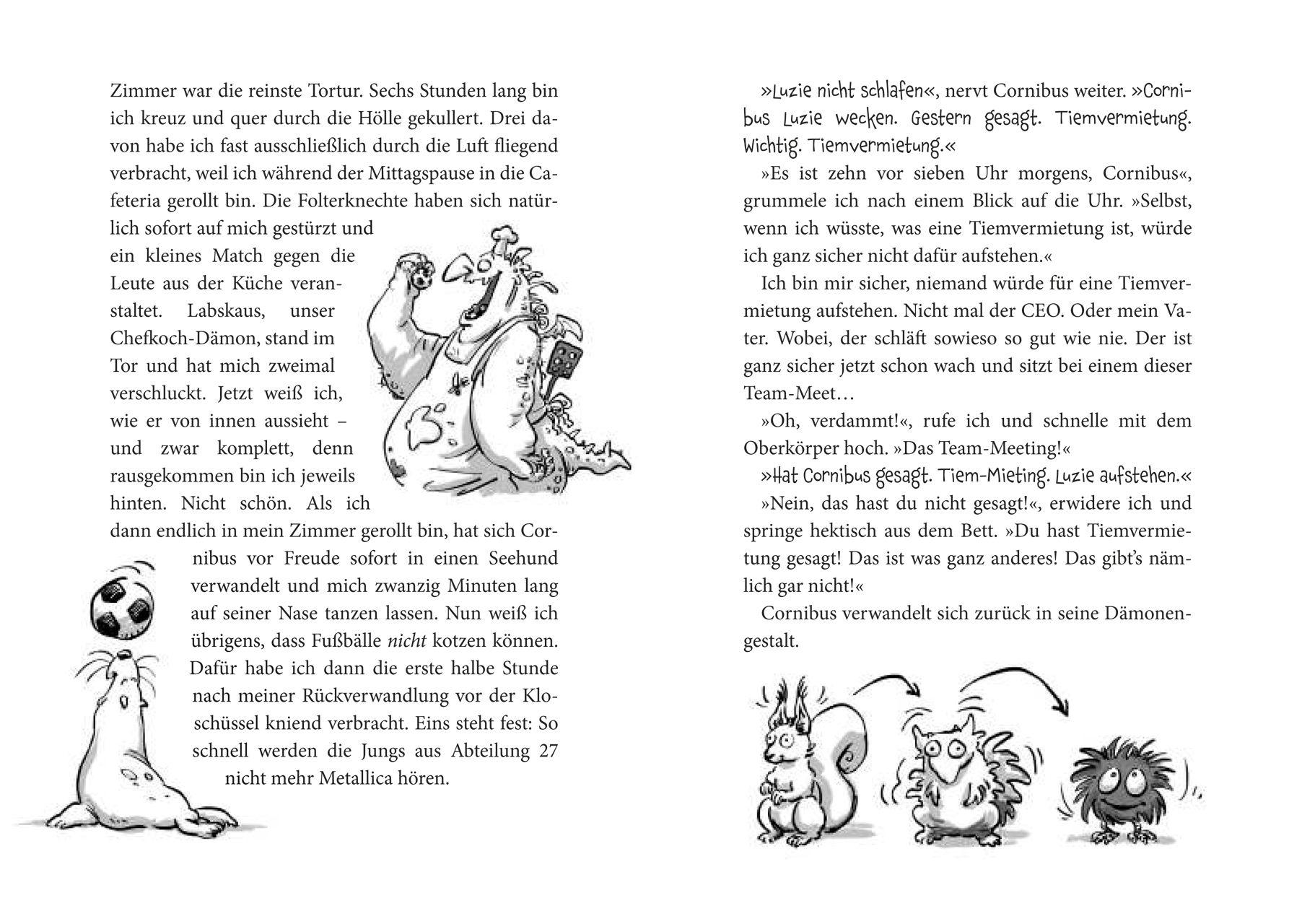 Beispielinhalt (Bild) Luzifer junior - Zu gut für die Hölle