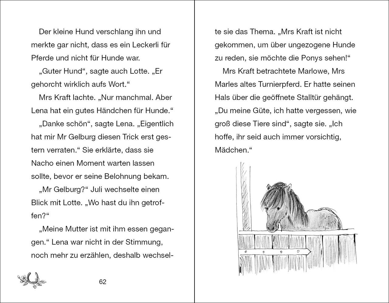 Beispielinhalt (Bild) Ponyhof Apfelblüte - Samson und das große Turnier