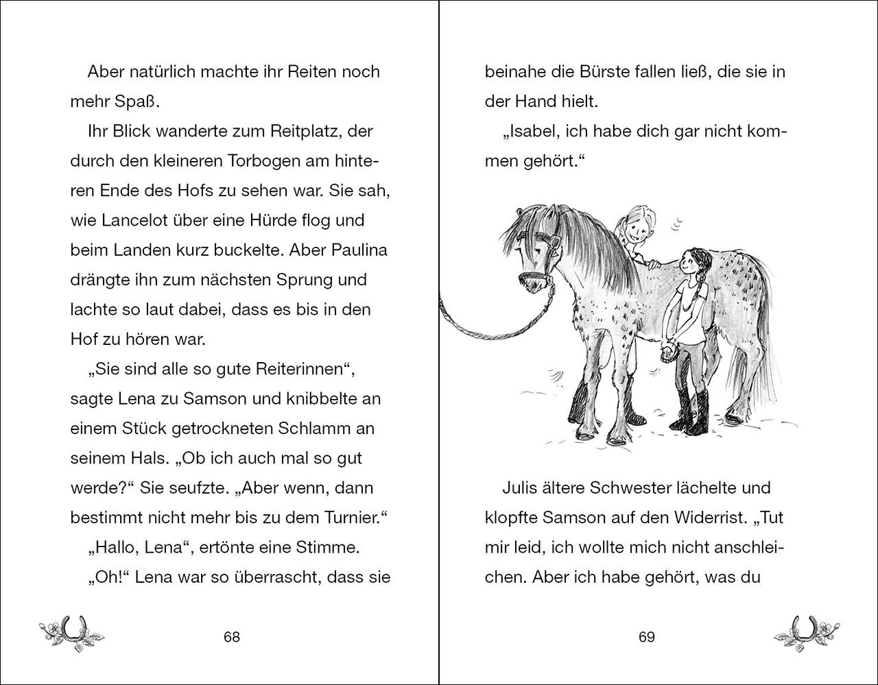 Beispielinhalt (Bild) Ponyhof Apfelblüte - Samson und das große Turnier