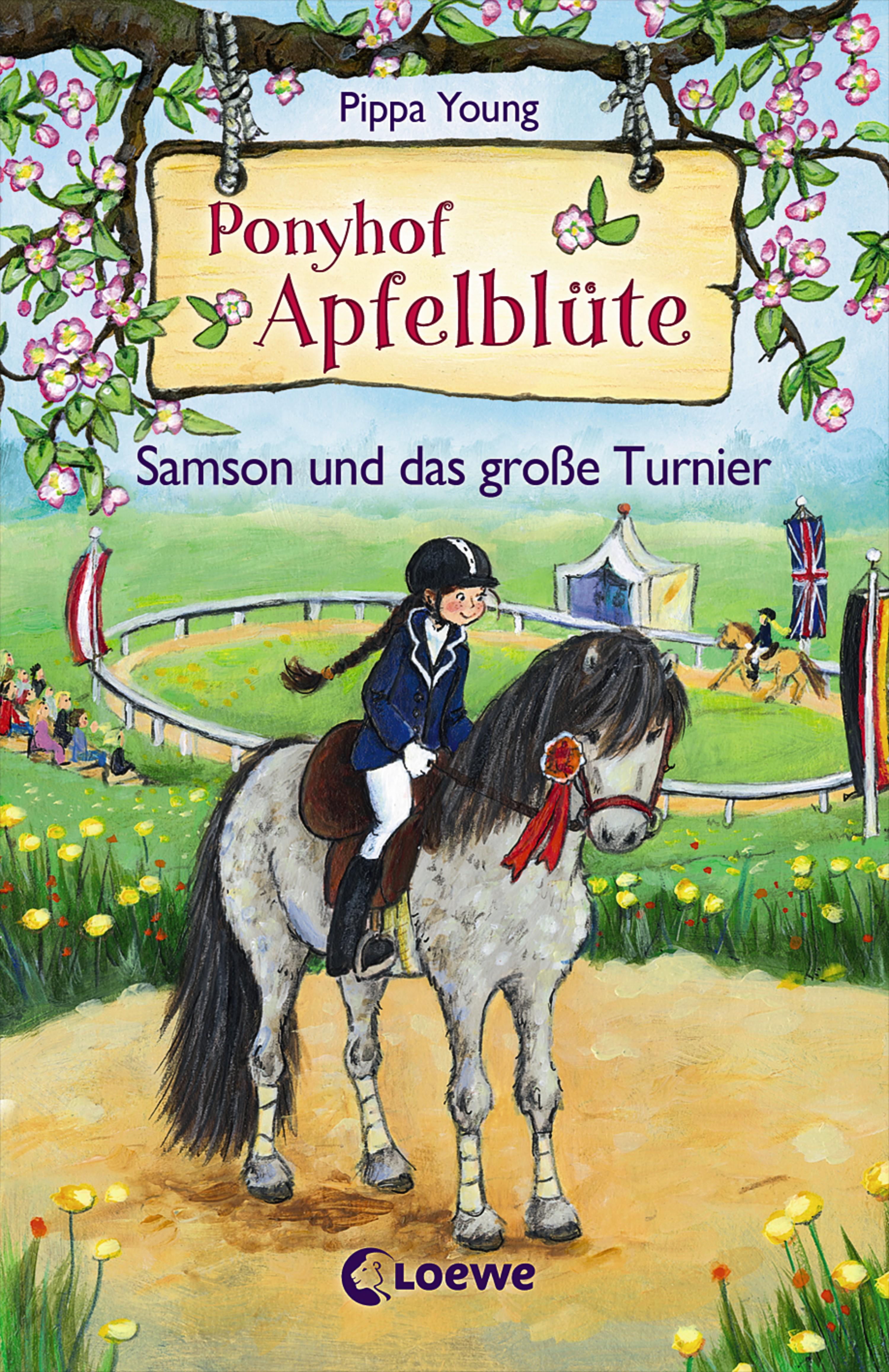 Vorderes Coverbild Ponyhof Apfelblüte - Samson und das große Turnier