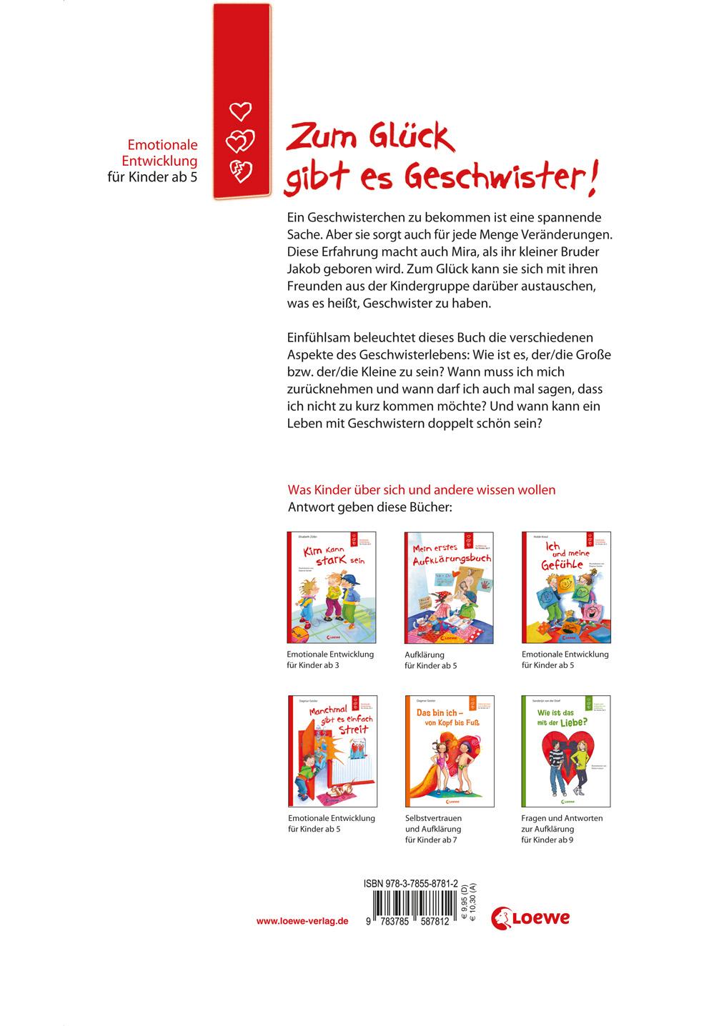 Beispielinhalt (Bild) Zum Glück gibt es Geschwister!