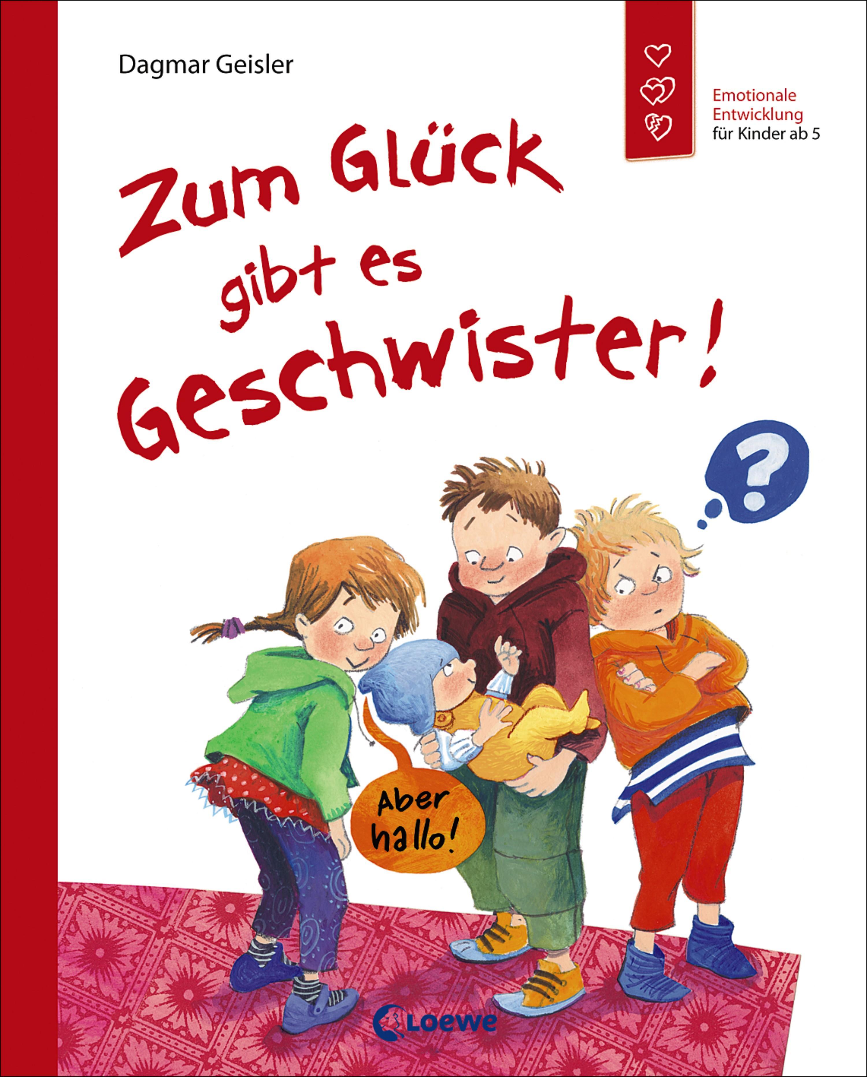 Vorderes Coverbild Zum Glück gibt es Geschwister!