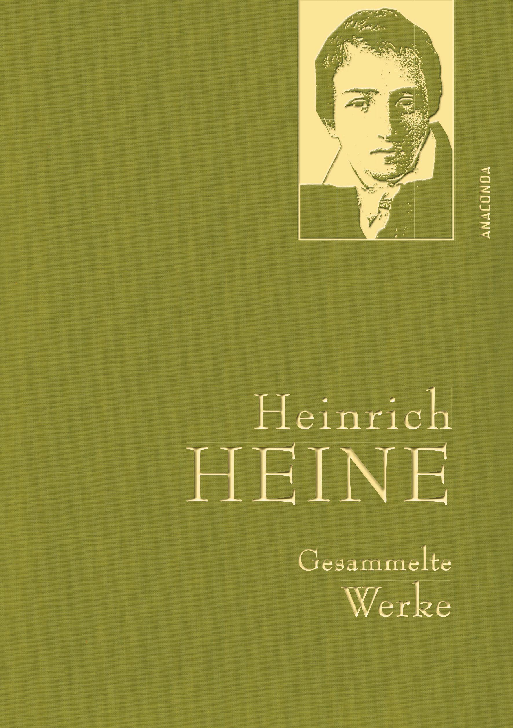 Vorderes Coverbild Heinrich Heine - Gesammelte Werke (Iris®-LEINEN-Ausgabe)
