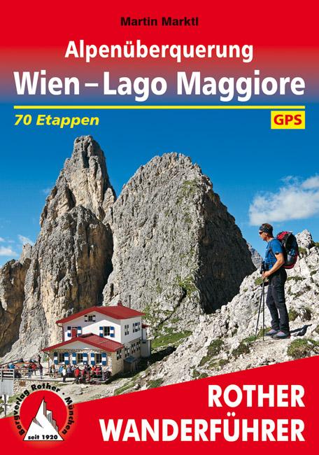 Vorderes Coverbild Alpenüberquerung Wien - Lago Maggiore