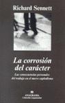 Vorderes Coverbild La corrosión del carácter