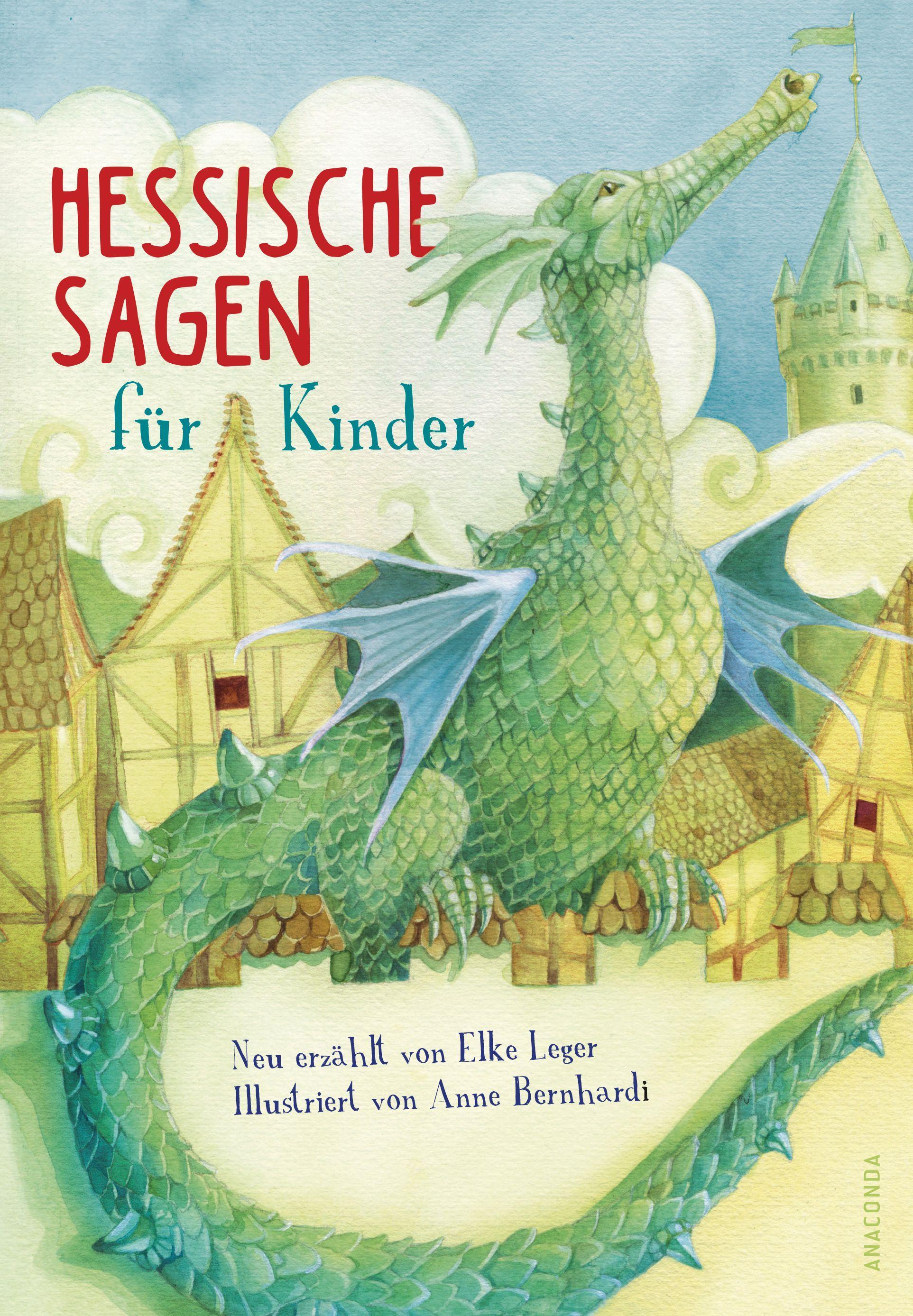 Vorderes Coverbild Hessische Sagen für Kinder