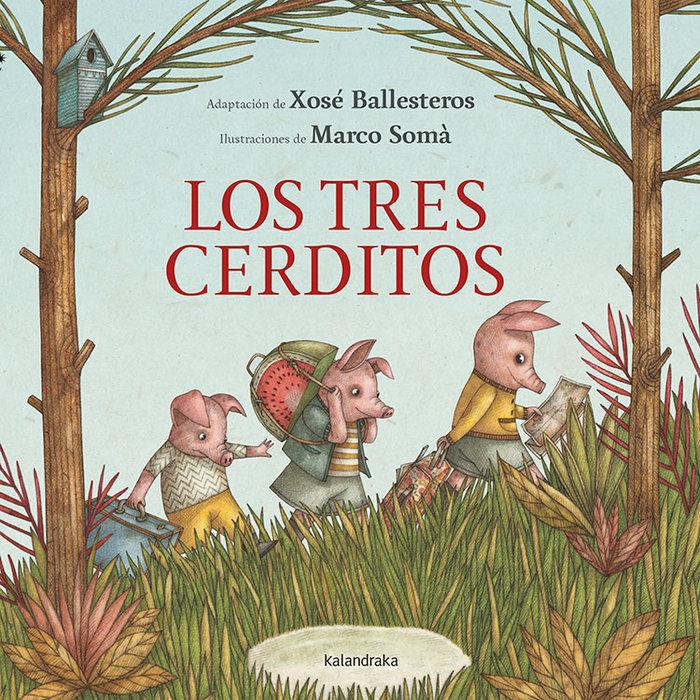 Vorderes Coverbild Los tres cerditos
