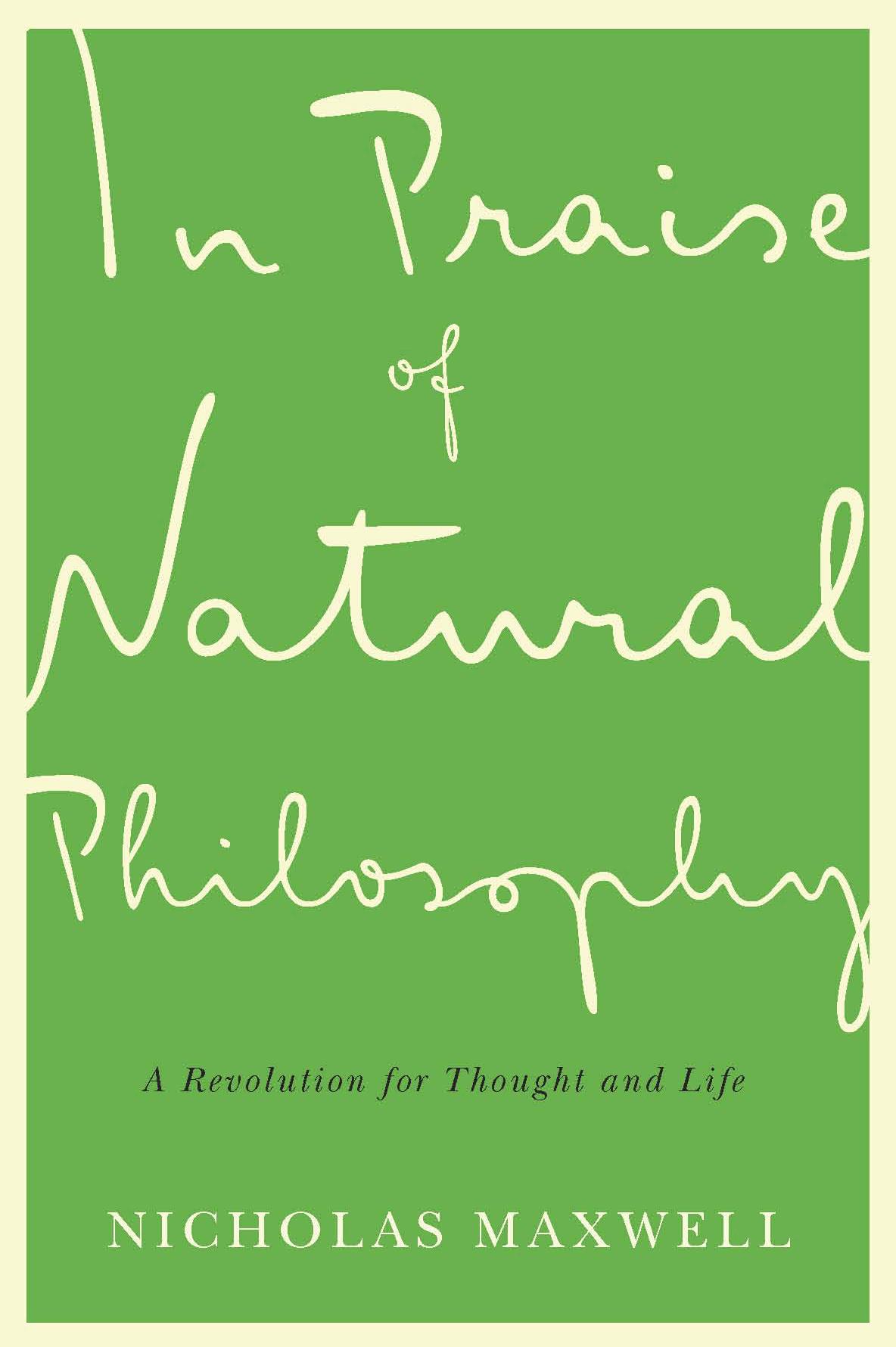 Vorderes Coverbild In Praise of Natural Philosophy