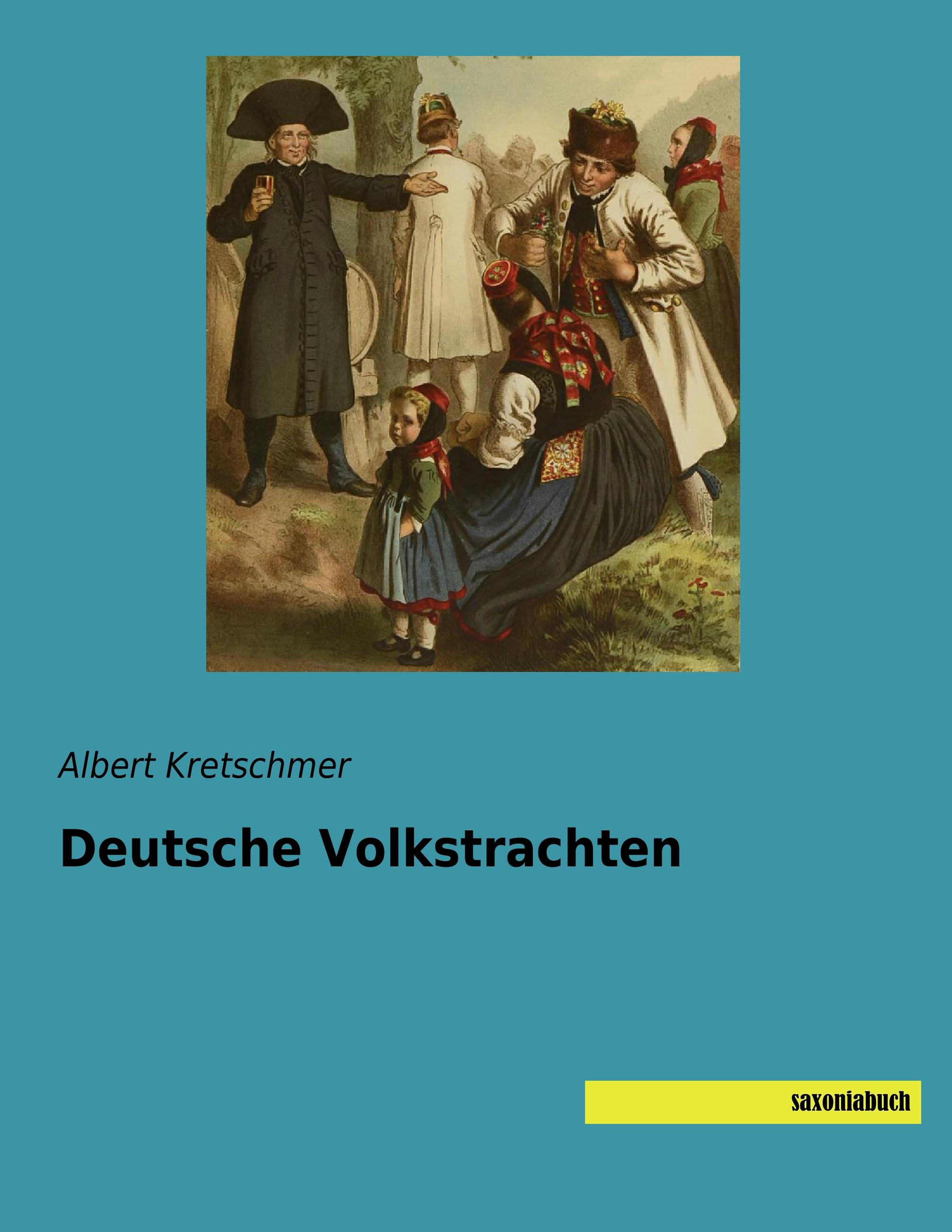 Vorderes Coverbild Deutsche Volkstrachten