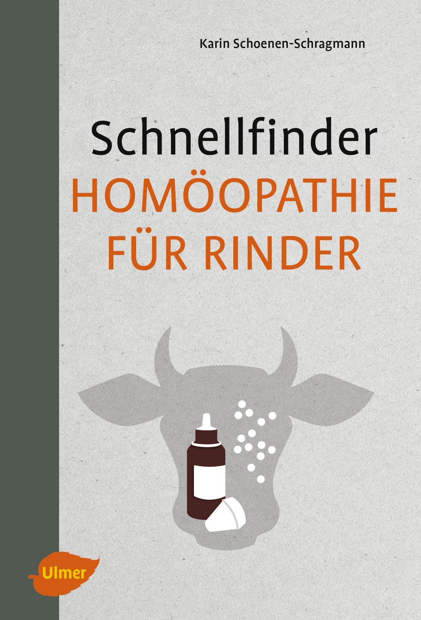 Vorderes Coverbild Schnellfinder Homöopathie für Rinder