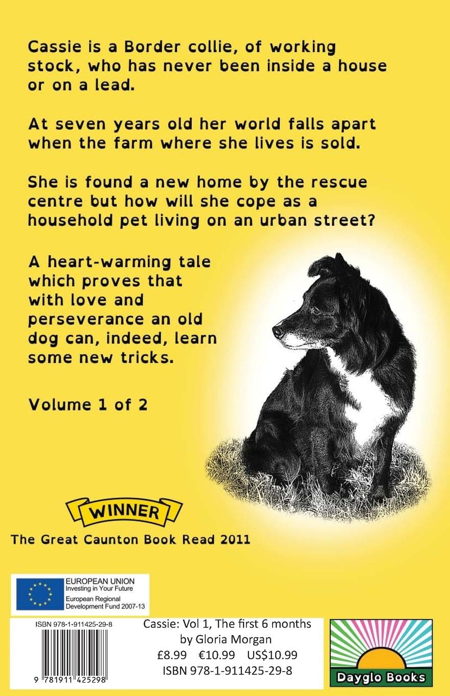 Rückseitencover Cassie, the story of a rescue dog
