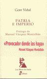 Vorderes Coverbild Patria e imperio : ensayos políticos