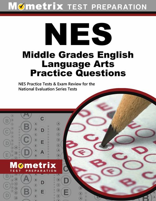 Vorderes Coverbild NES Middle Grades English Language Arts Practice Questions