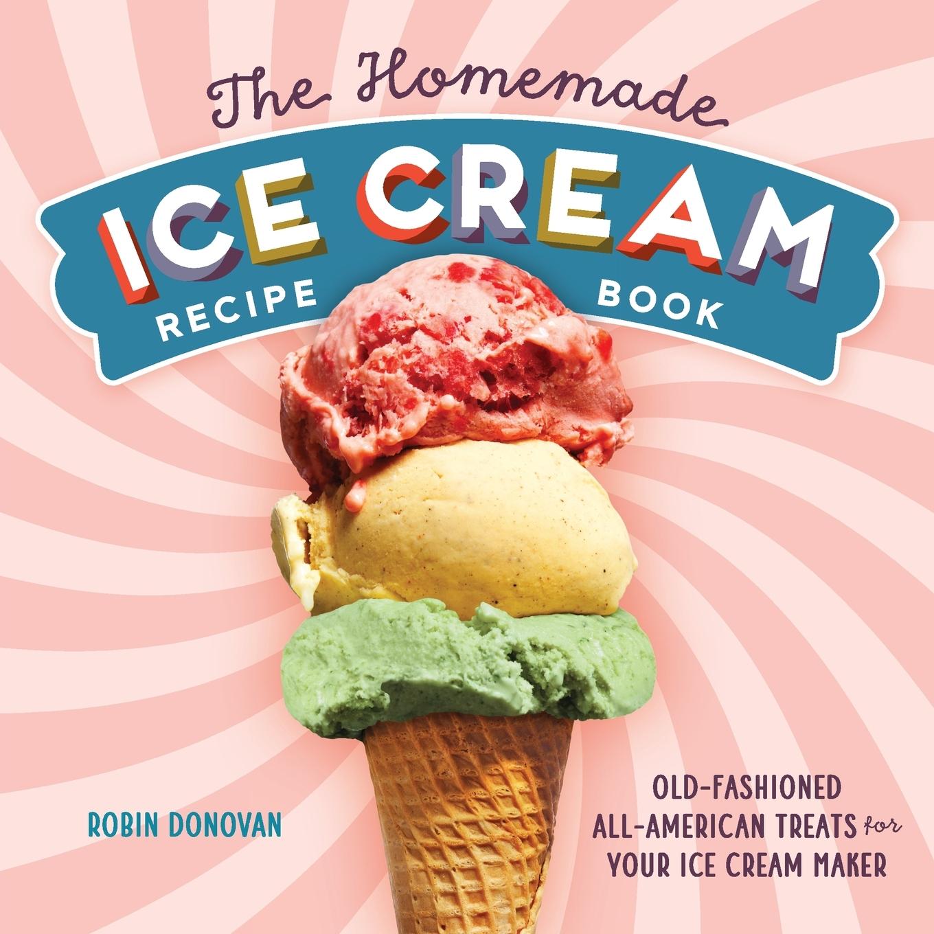 Vorderes Coverbild The Homemade Ice Cream Recipe Book