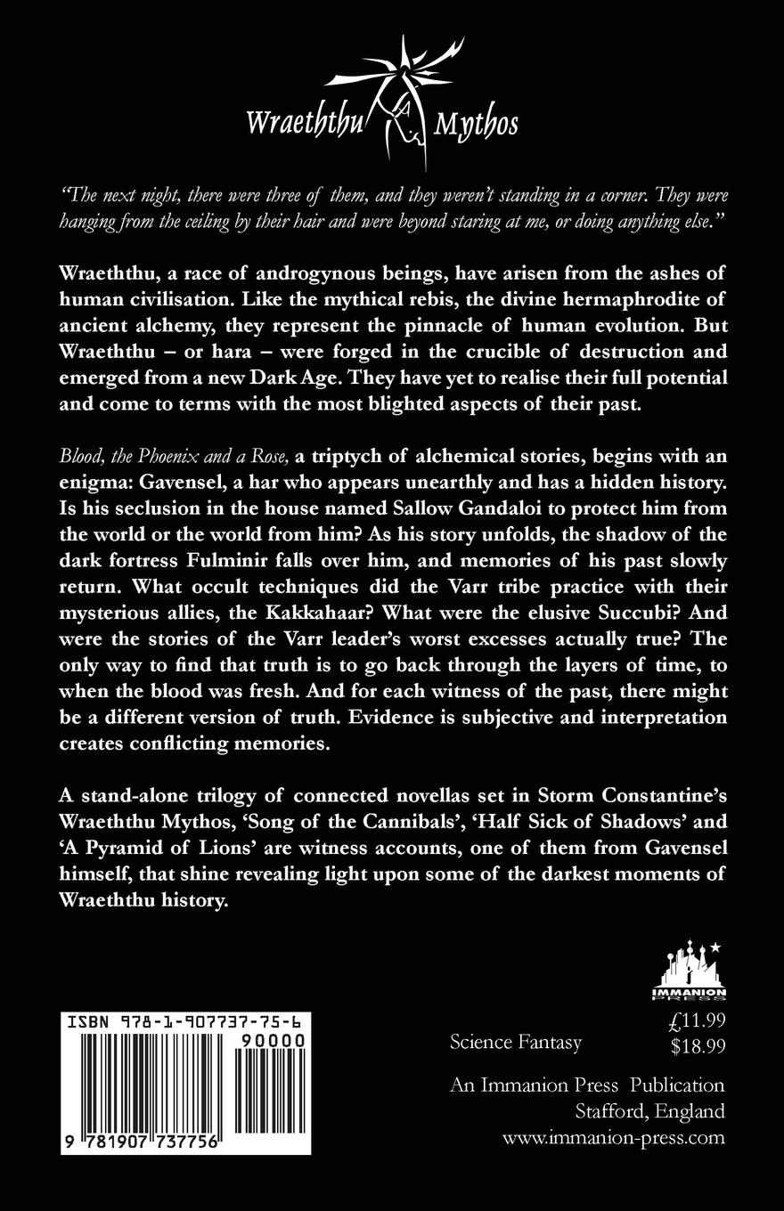 Rückseitencover Blood, the Phoenix and a Rose