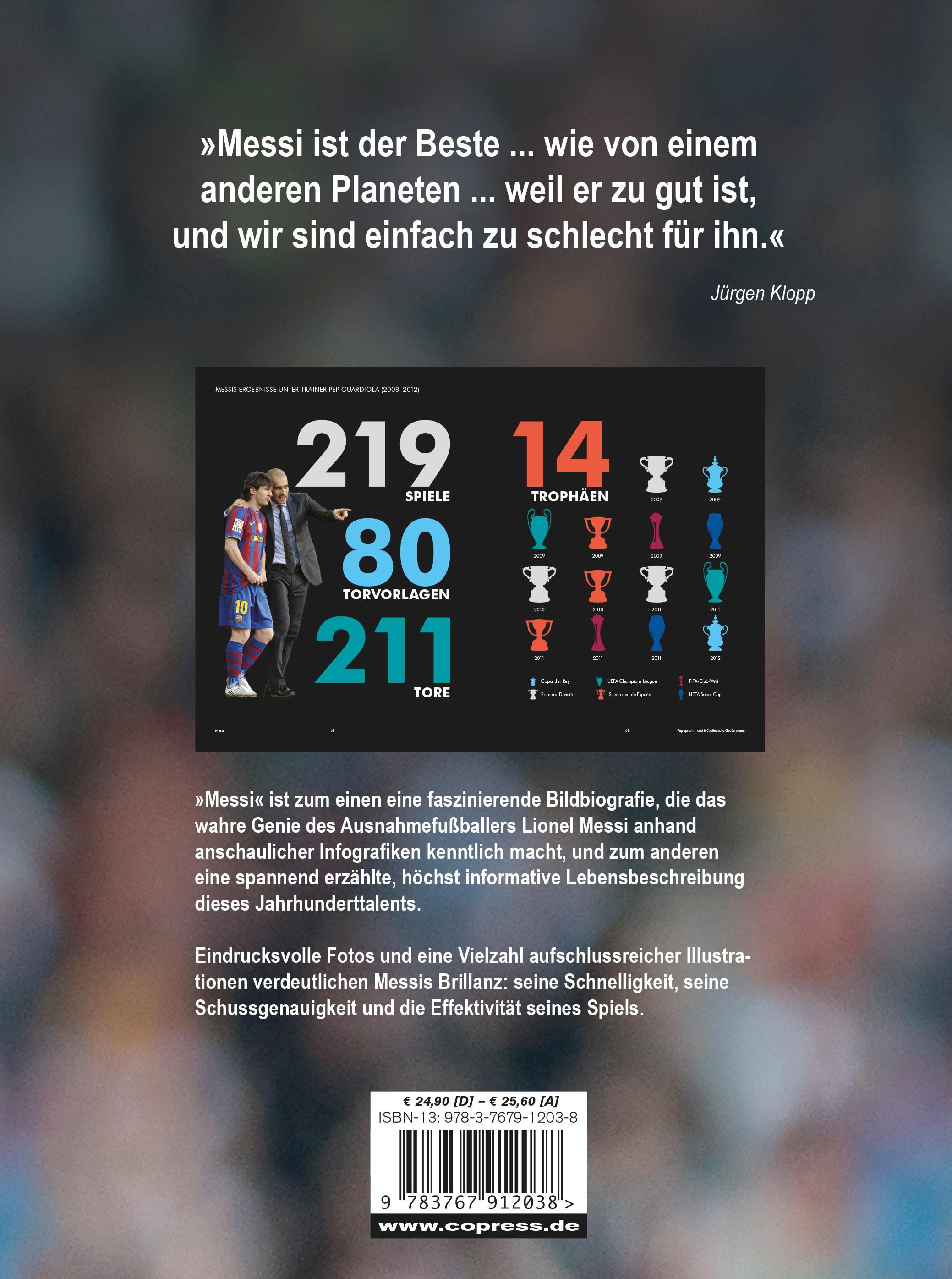 Rückseitencover Messi
