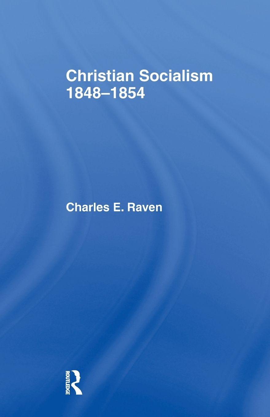 Vorderes Coverbild Christian Socialism, 1848-1854