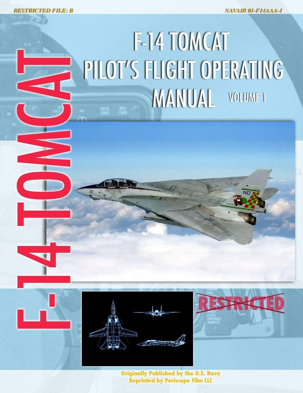 Vorderes Coverbild F-14 Tomcat Pilot's Flight Operating Manual Vol. 1