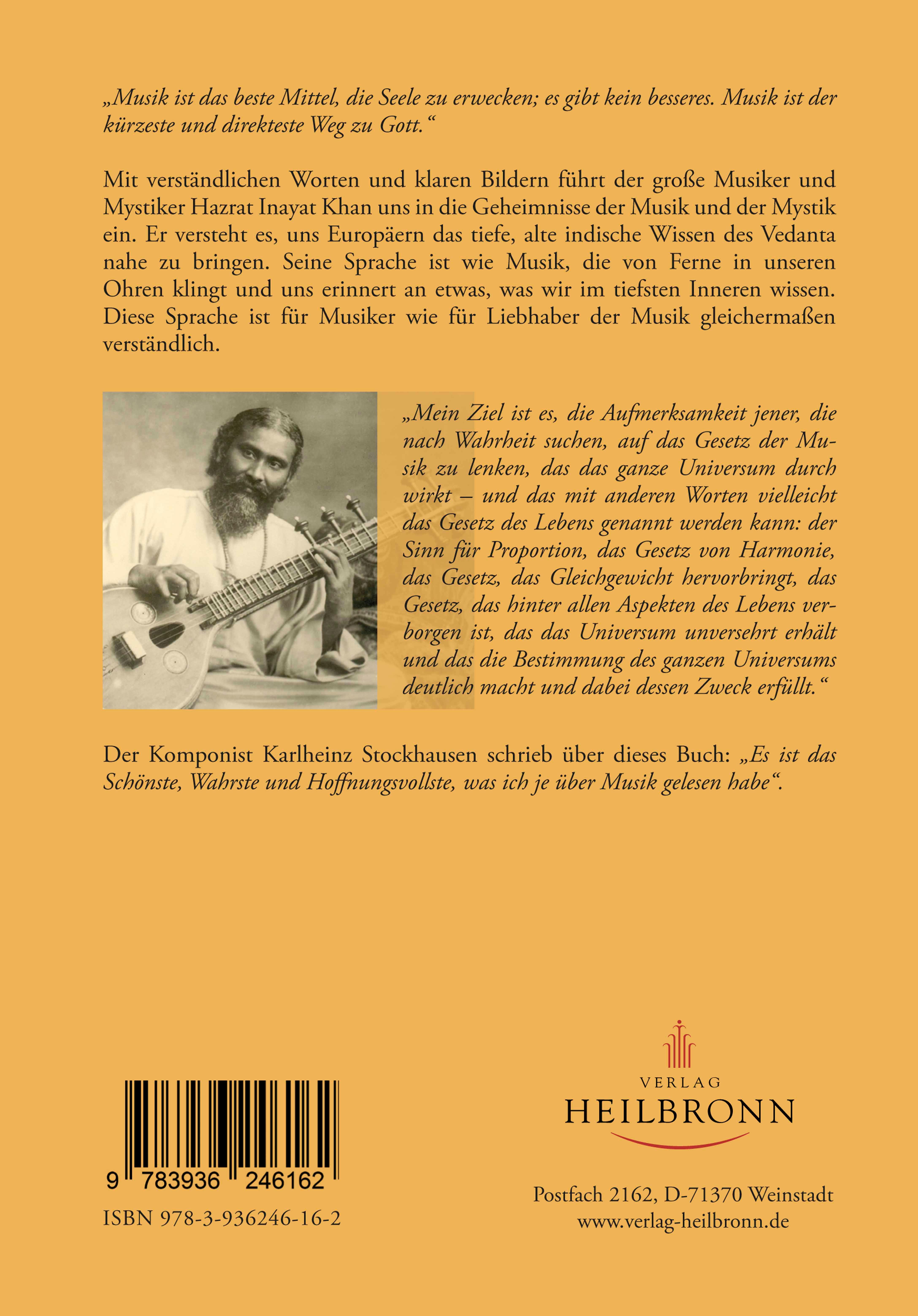 Rückseitencover Musik