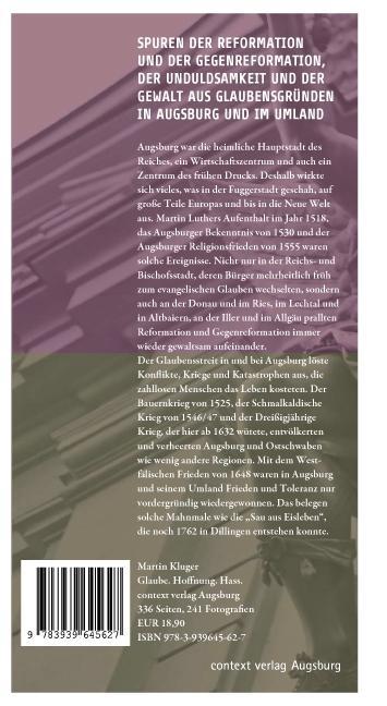 Beispielinhalt (Bild) Glaube. Hoffnung. Hass.