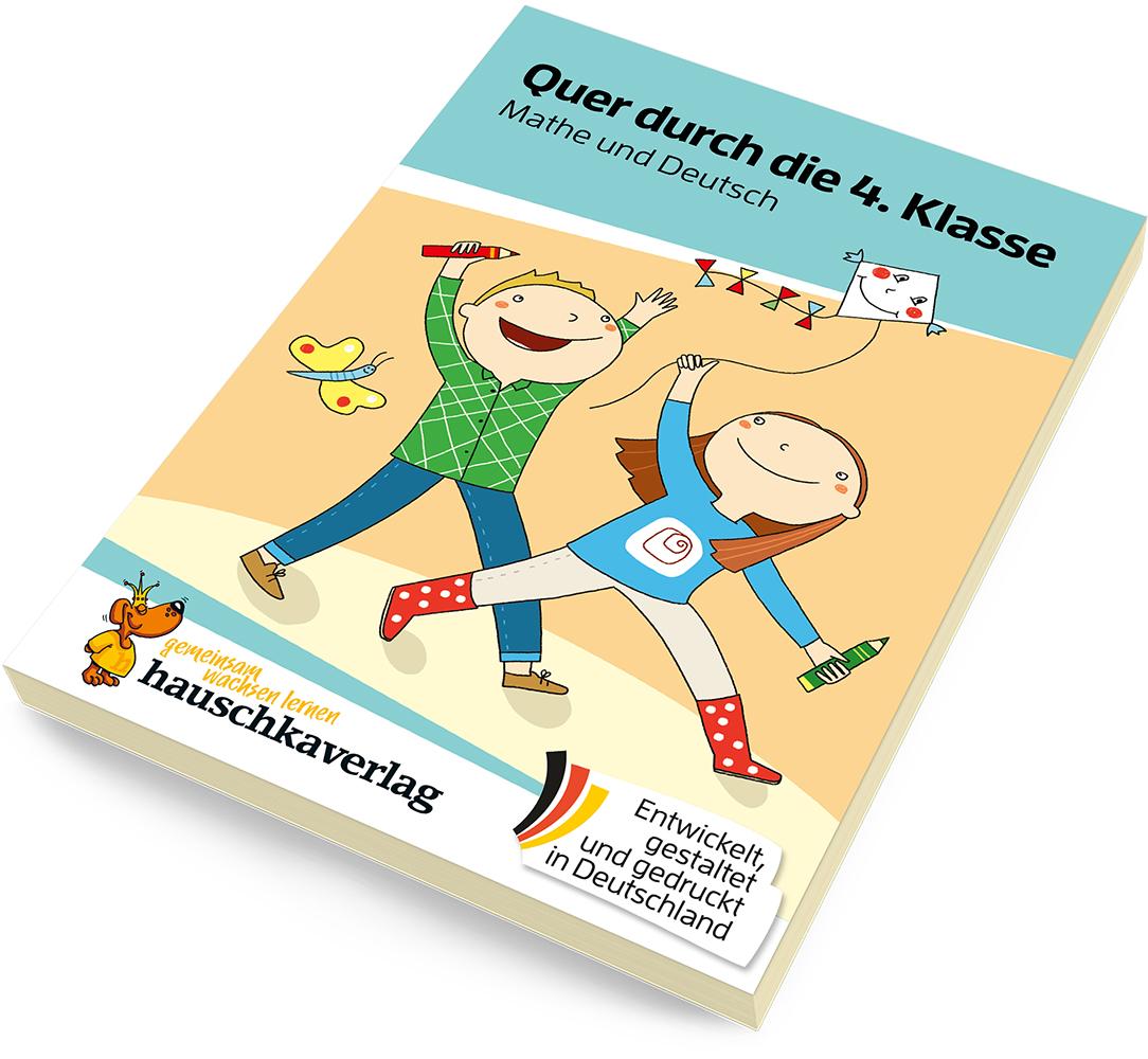 Beispielinhalt (Bild) Quer durch die 4. Klasse, Mathe und Deutsch - Übungsblock