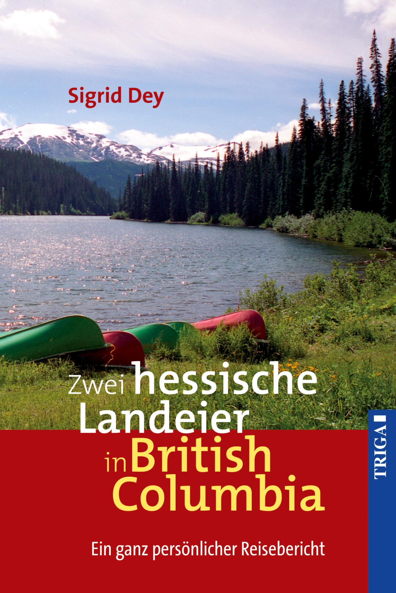 Vorderes Coverbild Zwei hessische Landeier in British Columbia