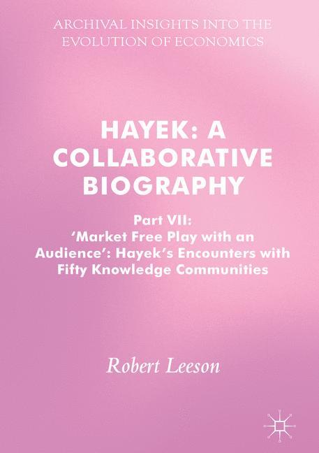 Vorderes Coverbild Hayek: A Collaborative Biography