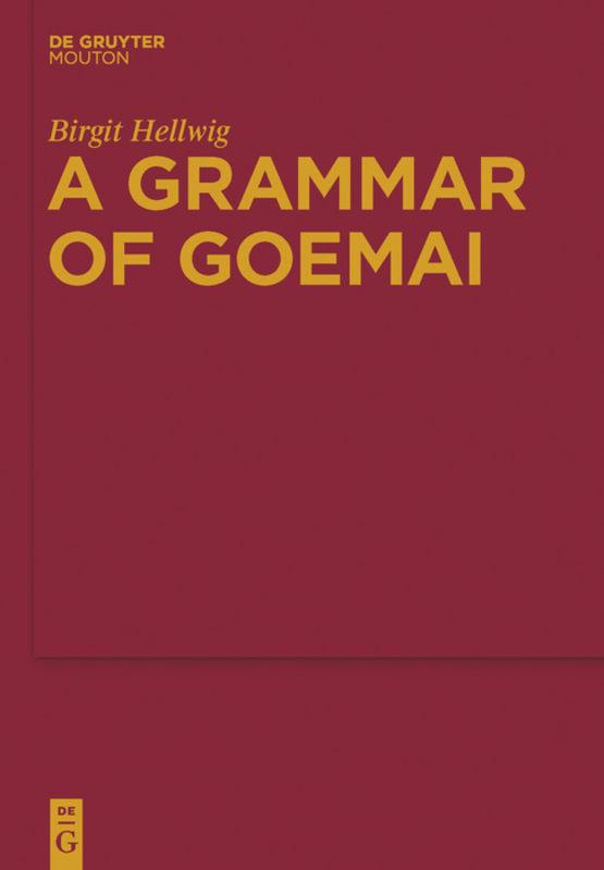 Vorderes Coverbild A Grammar of Goemai