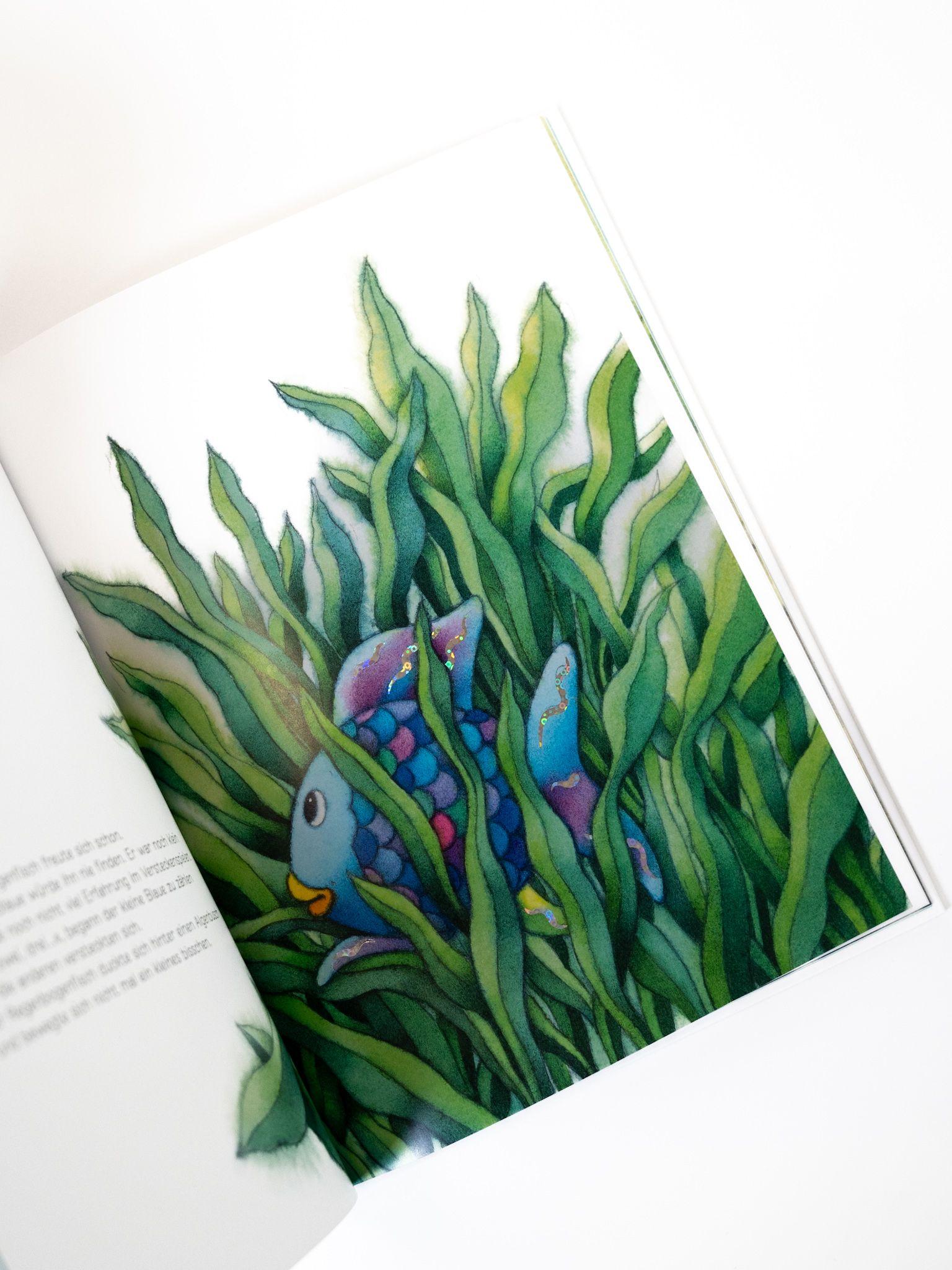 Beispielinhalt (Bild) Der Regenbogenfisch lernt verlieren