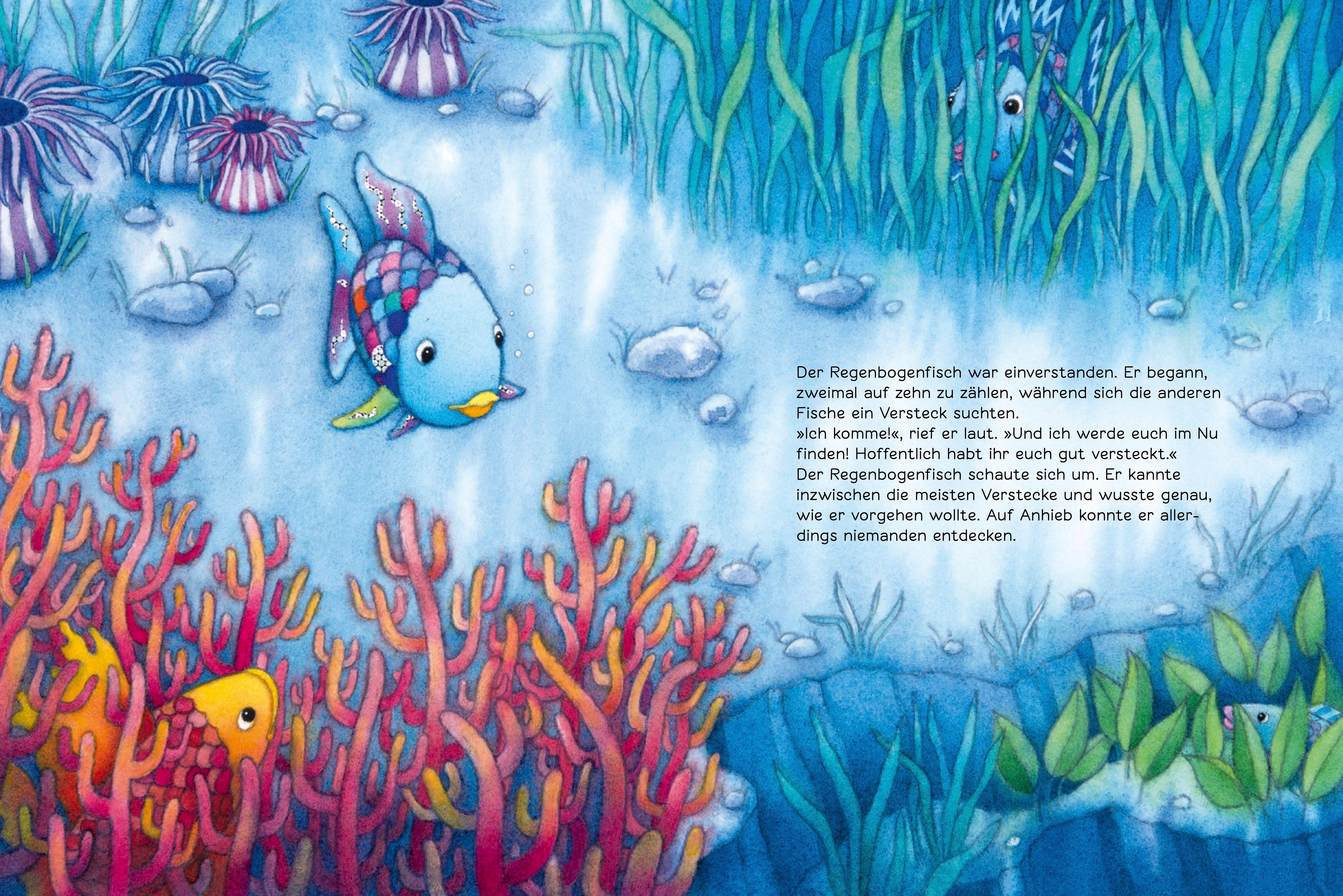 Beispielinhalt (Bild) Der Regenbogenfisch lernt verlieren