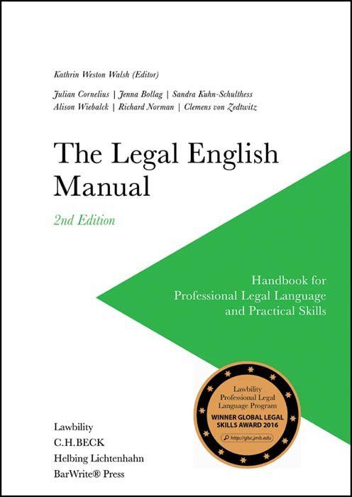 Vorderes Coverbild The Legal English Manual