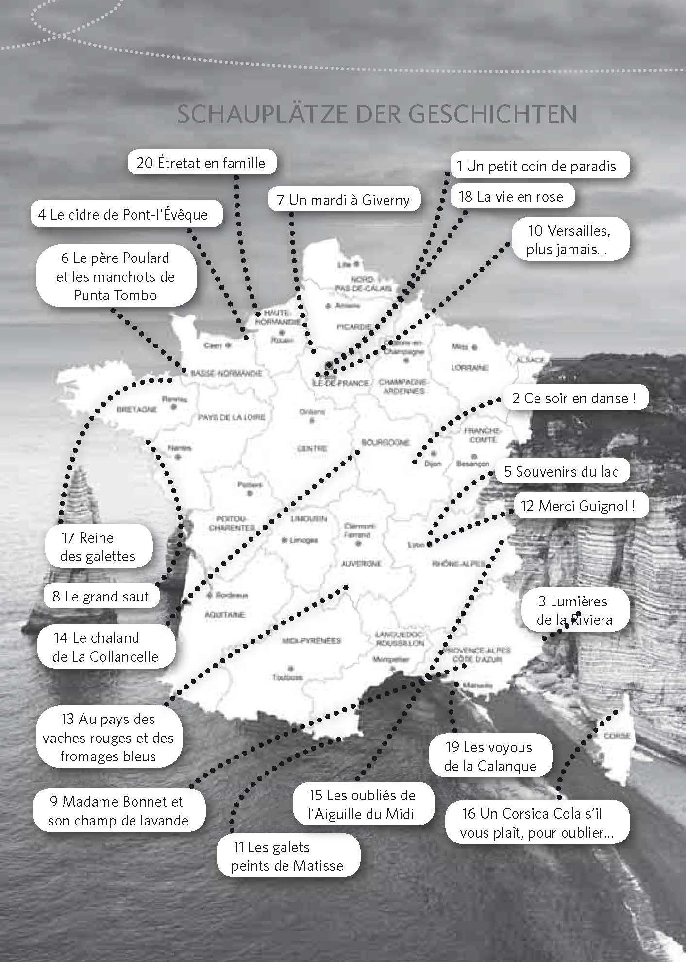 Beispielinhalt (Bild) PONS Hörbuch Madame Bonnet et son champ de lavande