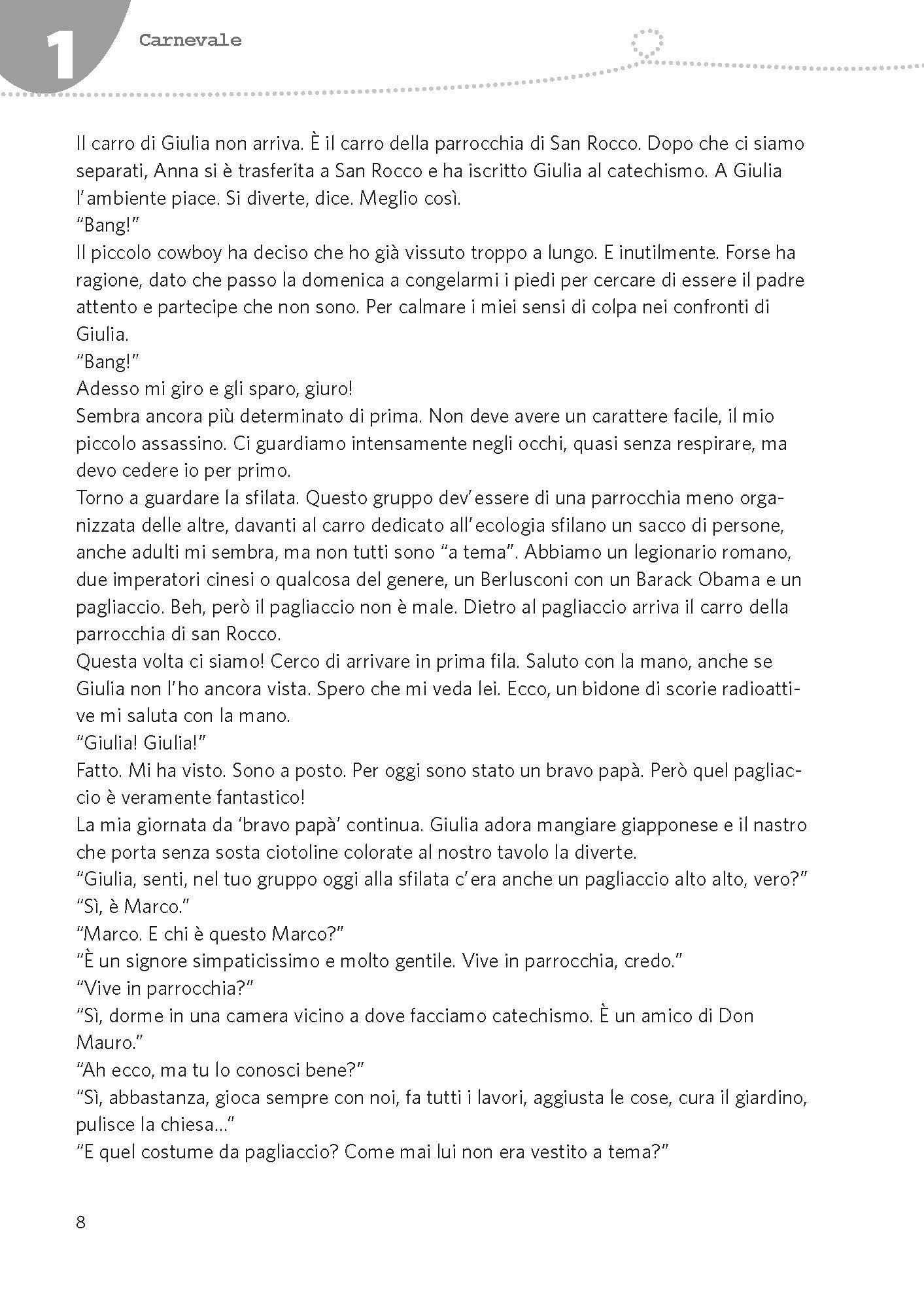 Beispielinhalt (Bild) PONS Hörkrimi Italienisch - L'incendio