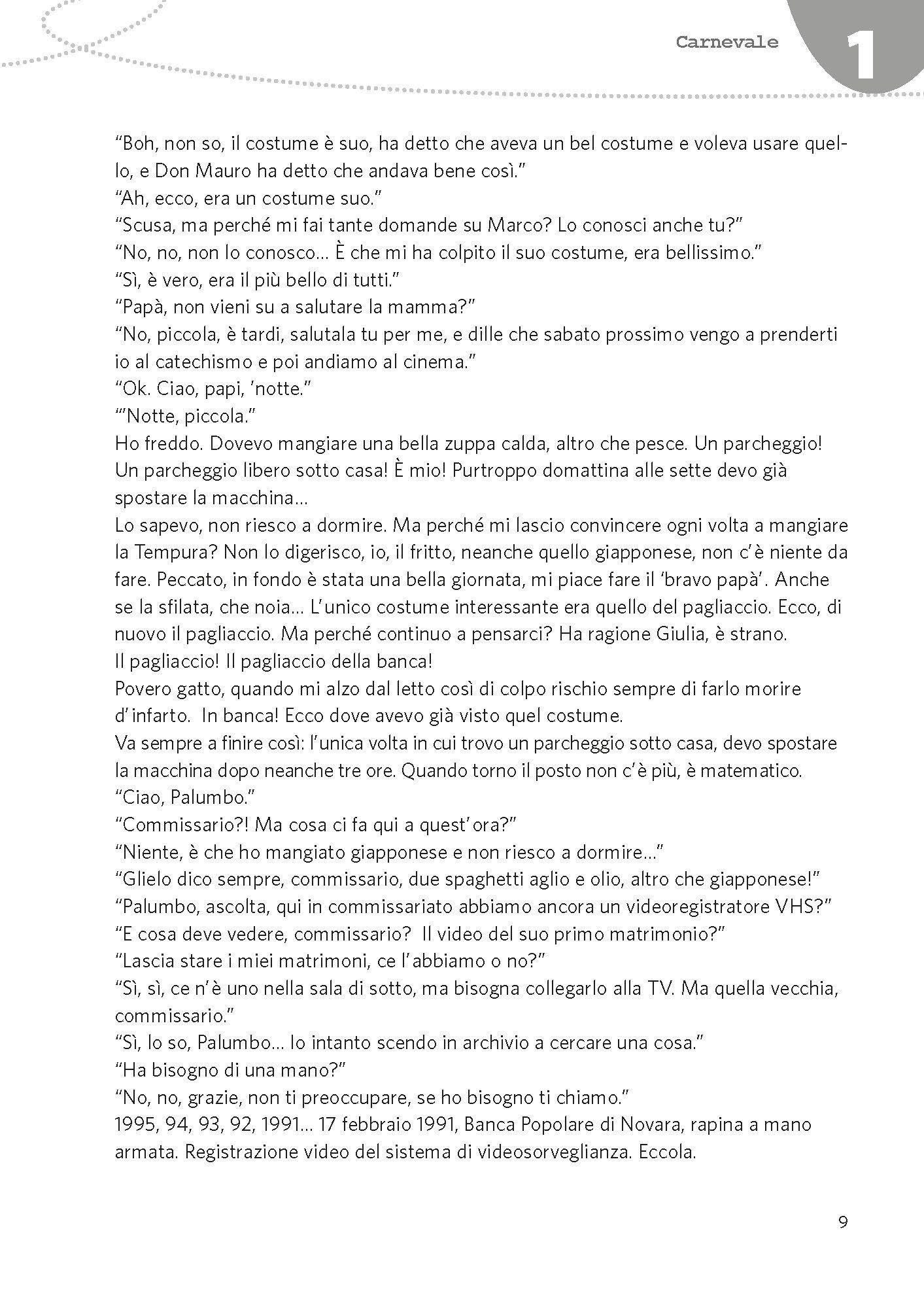 Beispielinhalt (Bild) PONS Hörkrimi Italienisch - L'incendio