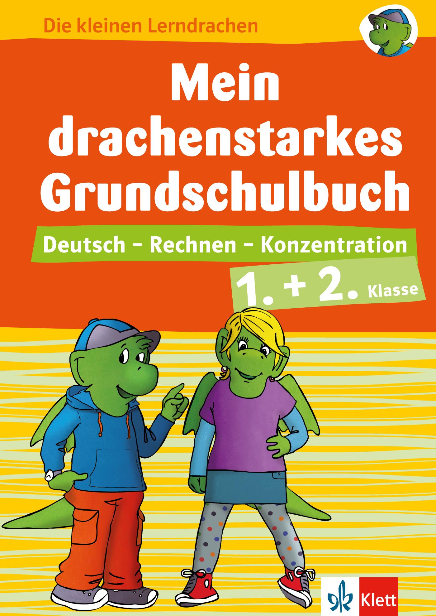 Vorderes Coverbild Klett Mein drachenstarkes Grundschulbuch