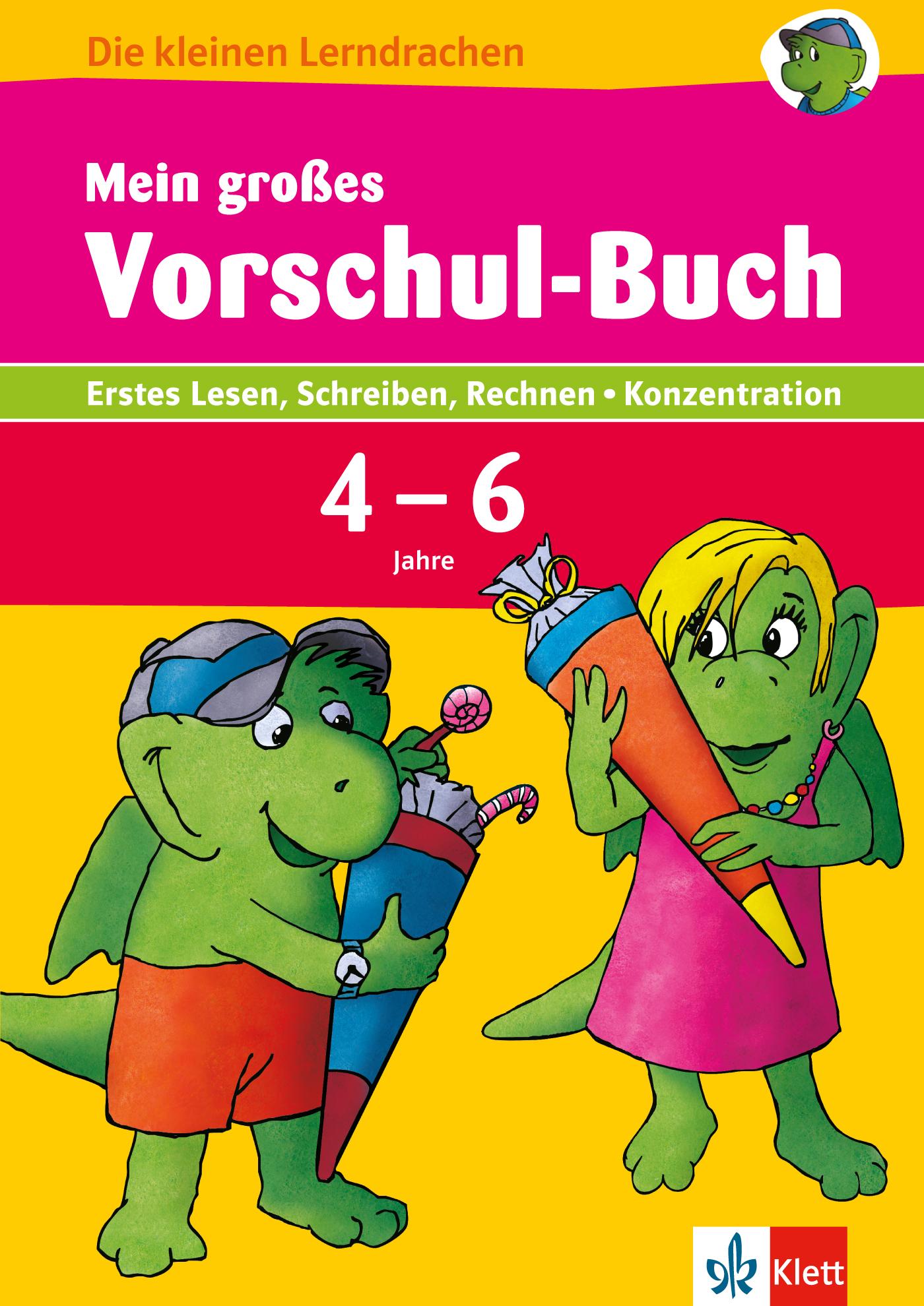 Vorderes Coverbild Klett Mein großes Vorschul-Buch