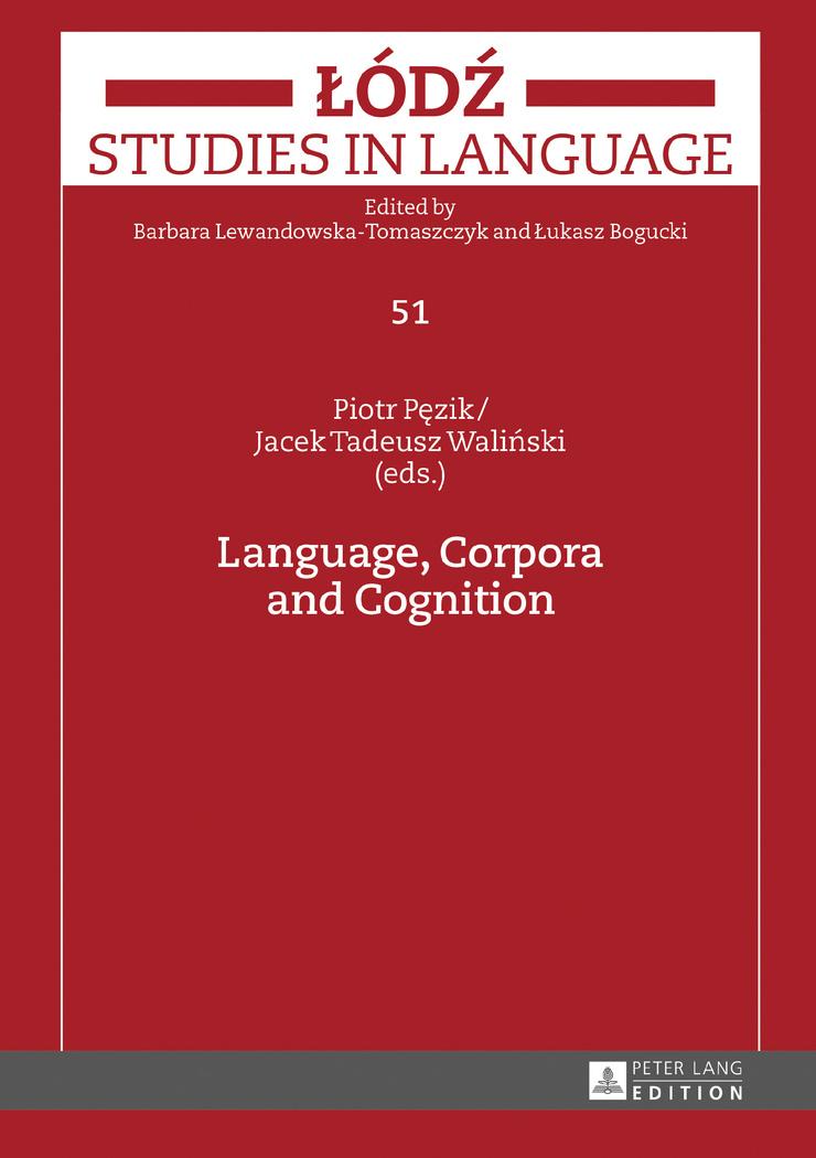 Vorderes Coverbild Language, Corpora and Cognition