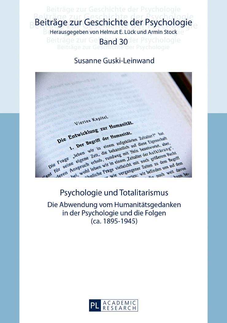 Vorderes Coverbild Psychologie und Totalitarismus