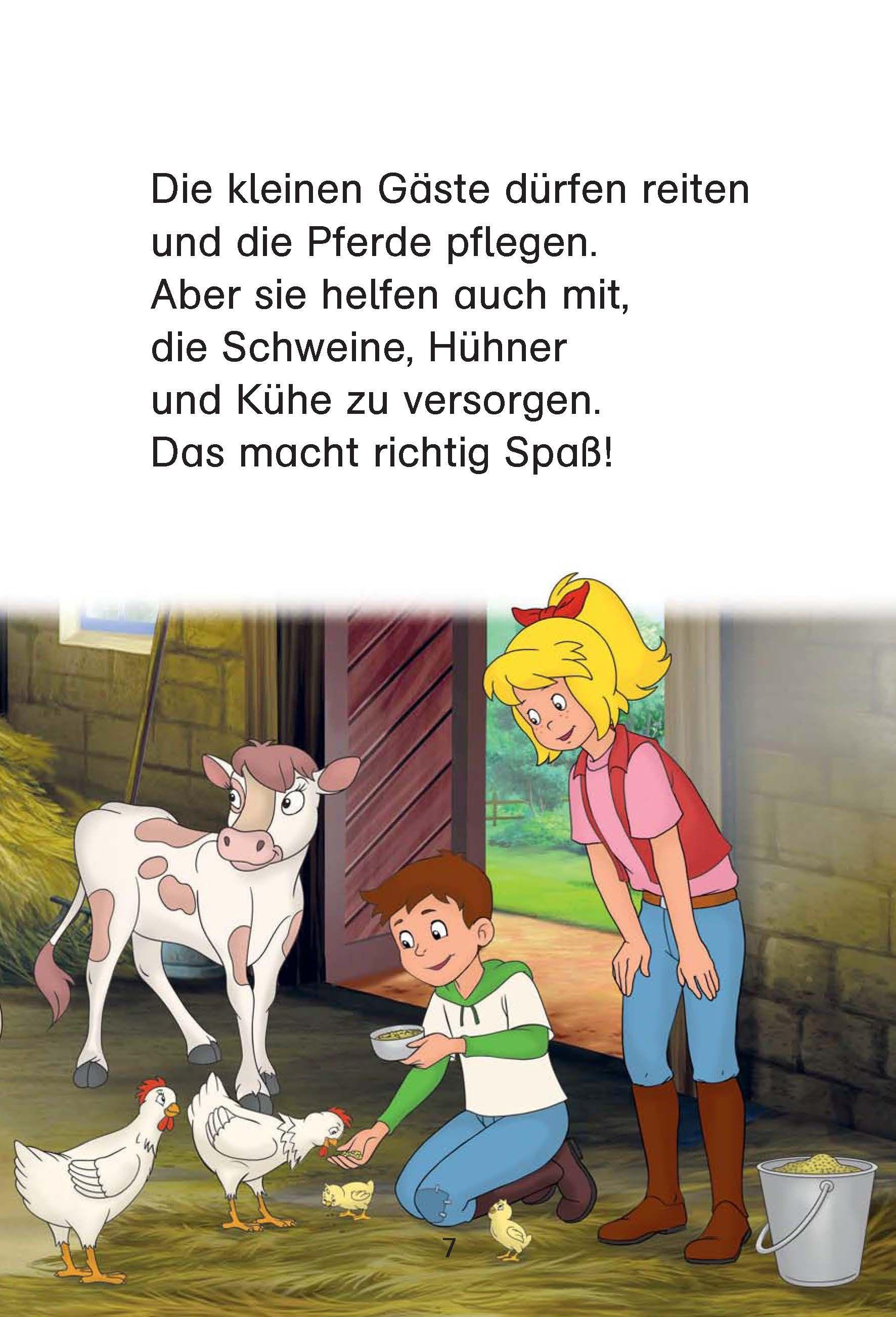 Beispielinhalt (Bild) Bibi & Tina - Das kleine Schweinchen Rosa