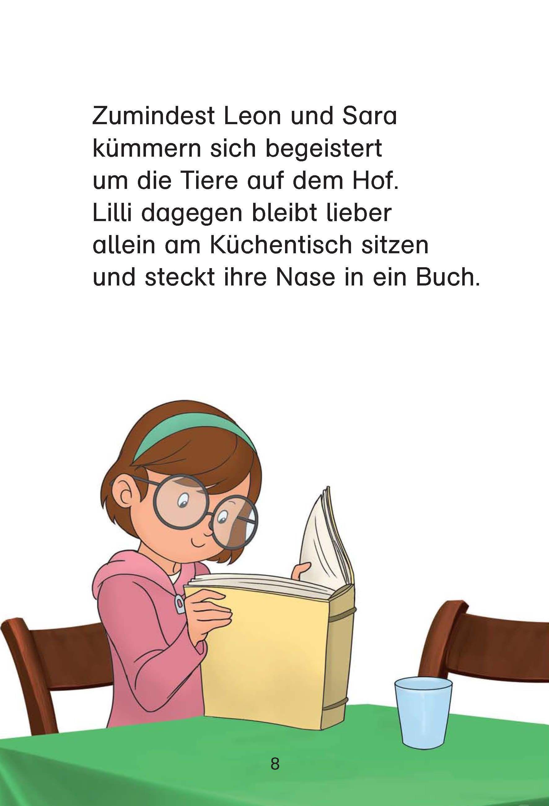 Beispielinhalt (Bild) Bibi & Tina - Das kleine Schweinchen Rosa
