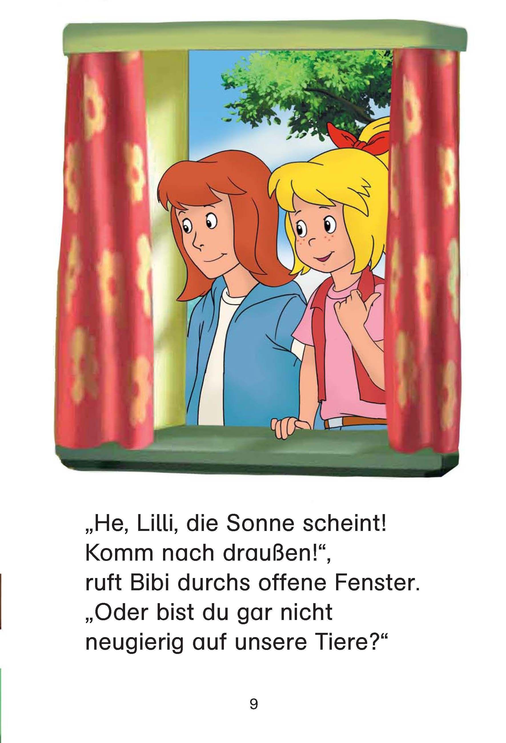 Beispielinhalt (Bild) Bibi & Tina - Das kleine Schweinchen Rosa