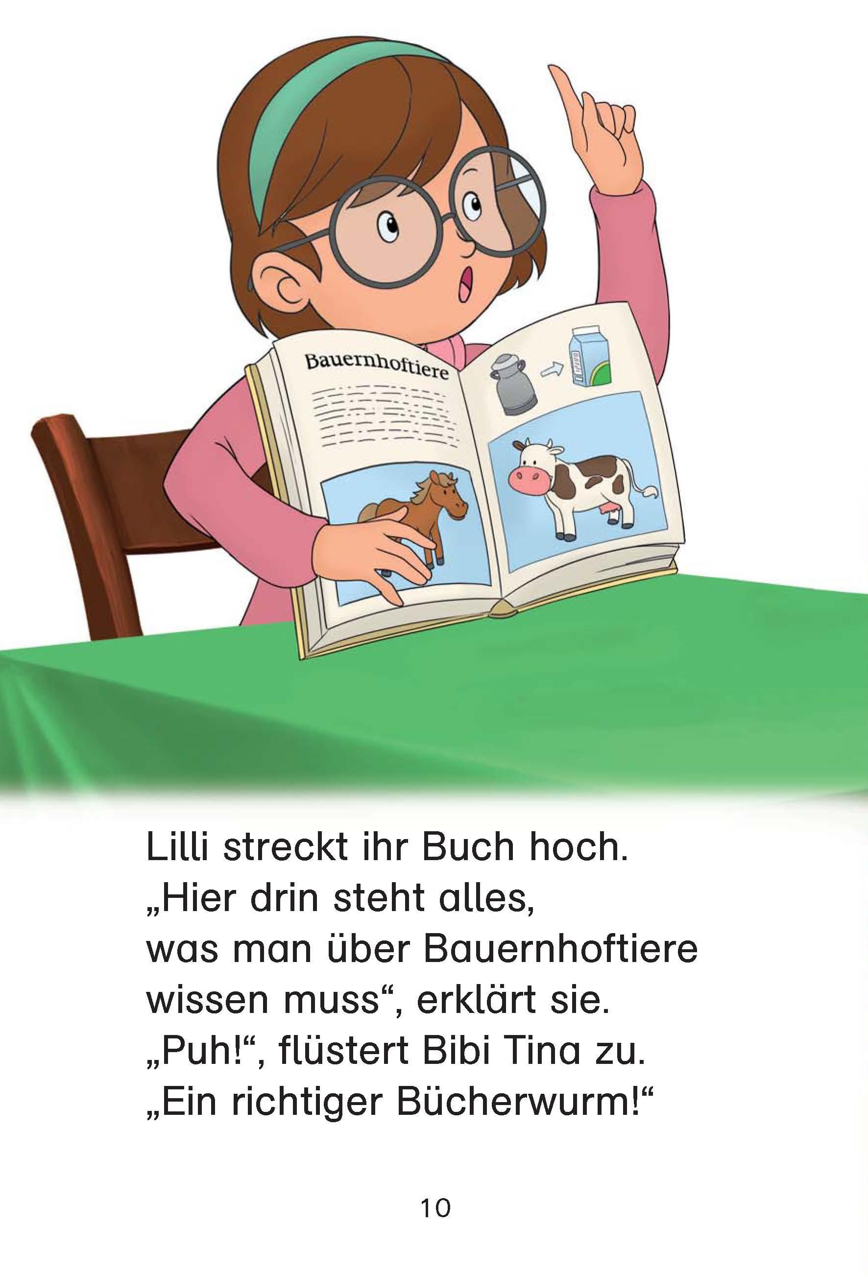 Beispielinhalt (Bild) Bibi & Tina - Das kleine Schweinchen Rosa