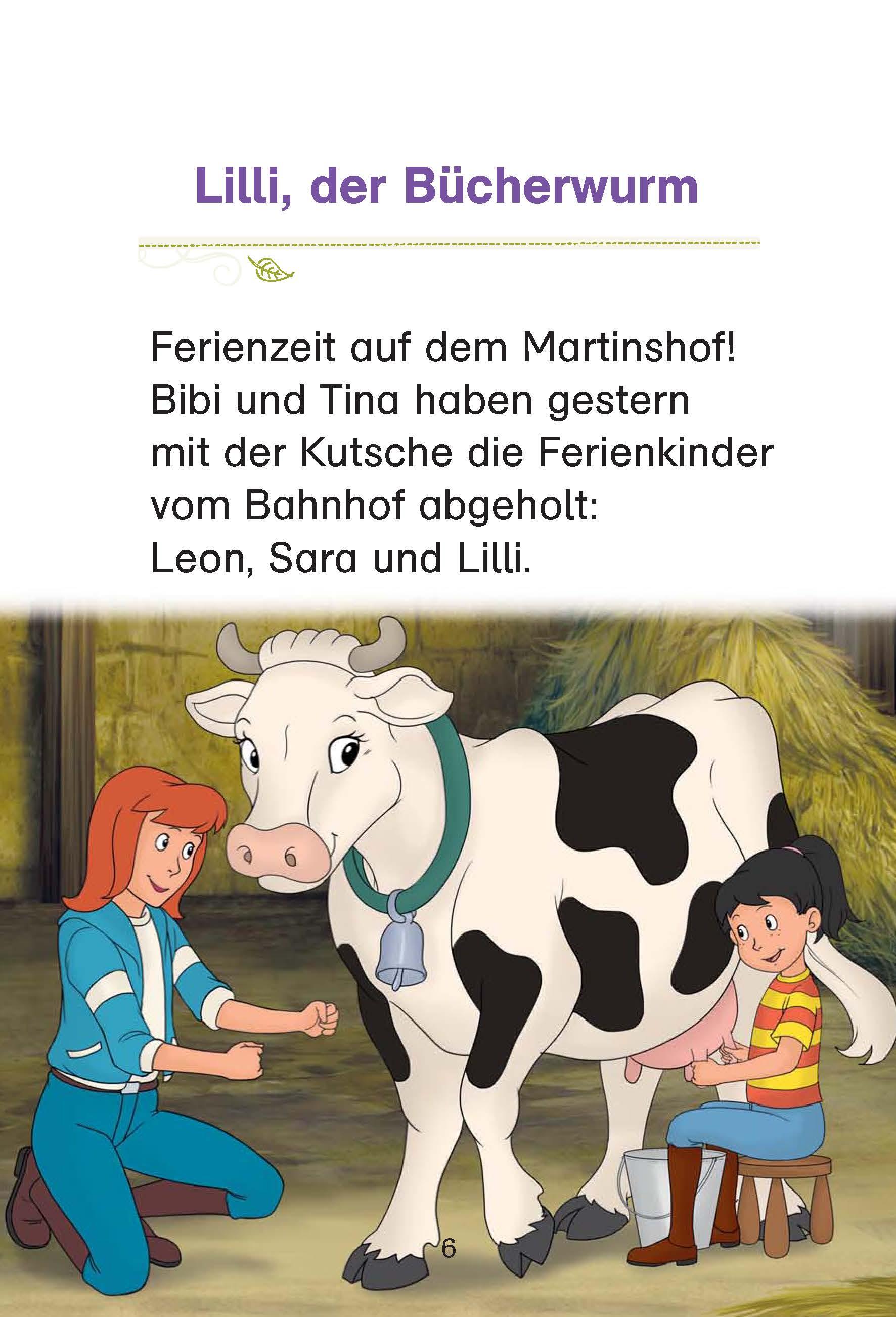 Beispielinhalt (Bild) Bibi & Tina - Das kleine Schweinchen Rosa